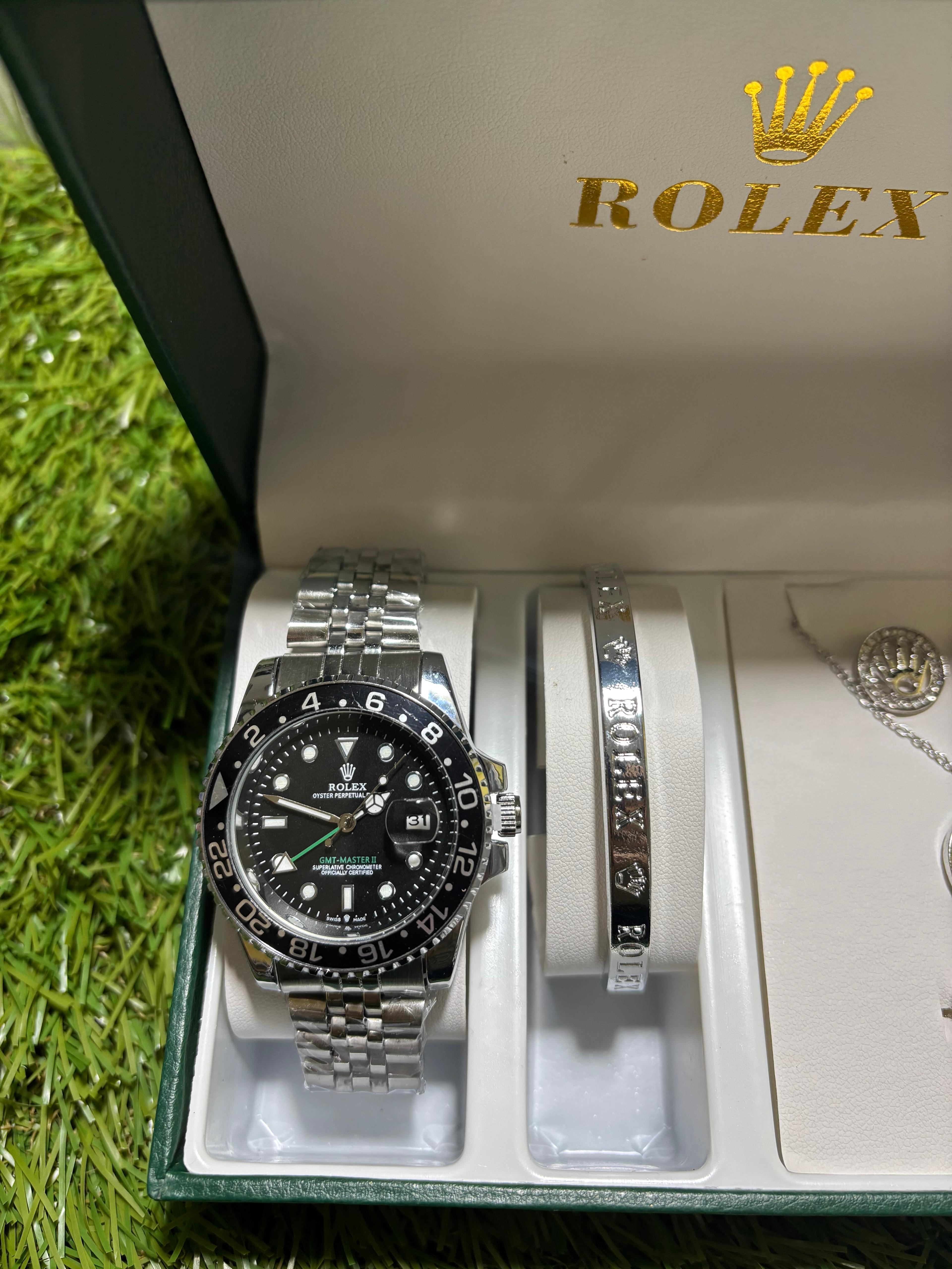 Rolex GMT Acciaio Set Regalo