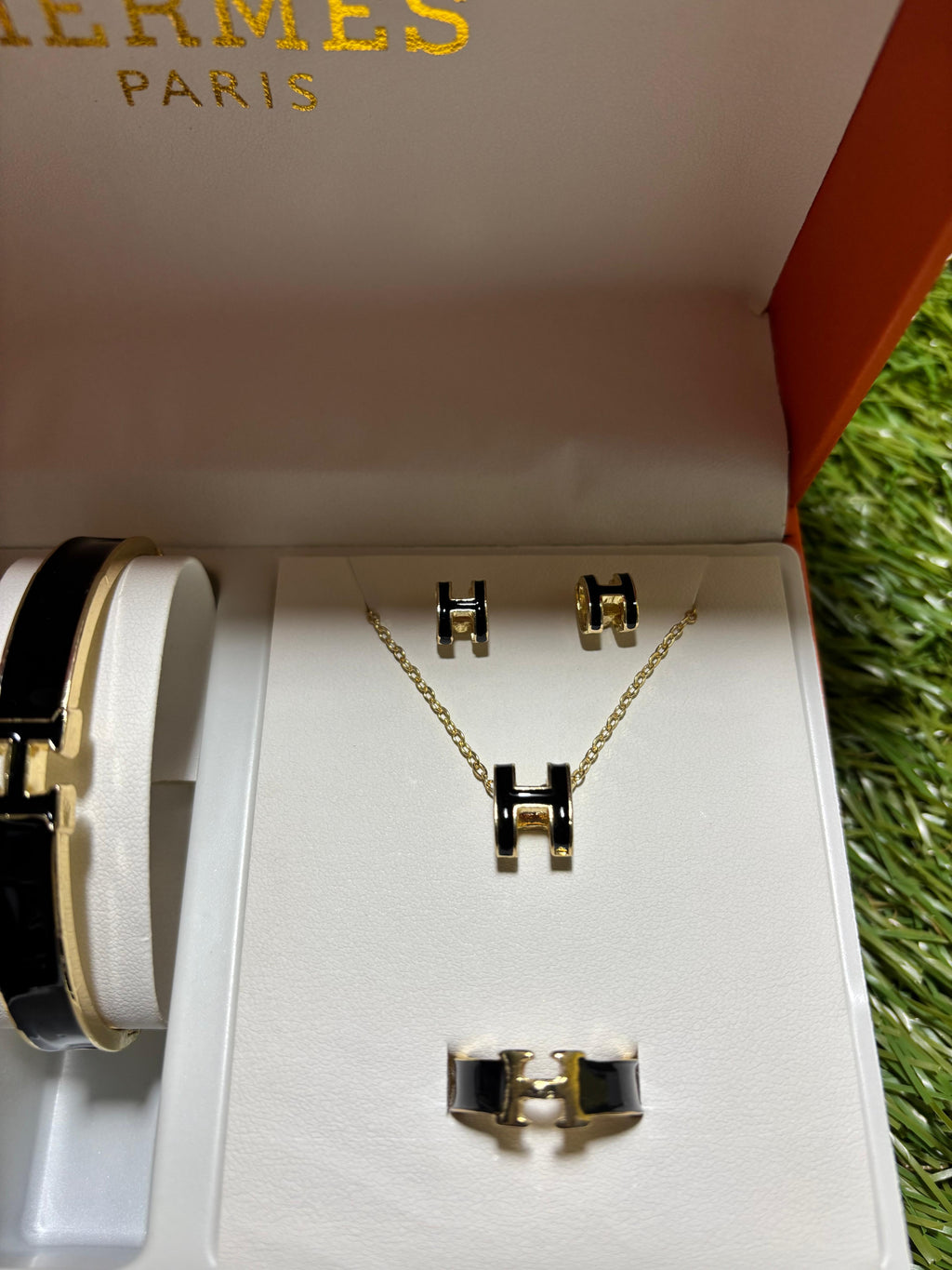 Hermes H Set Regalo Arancione