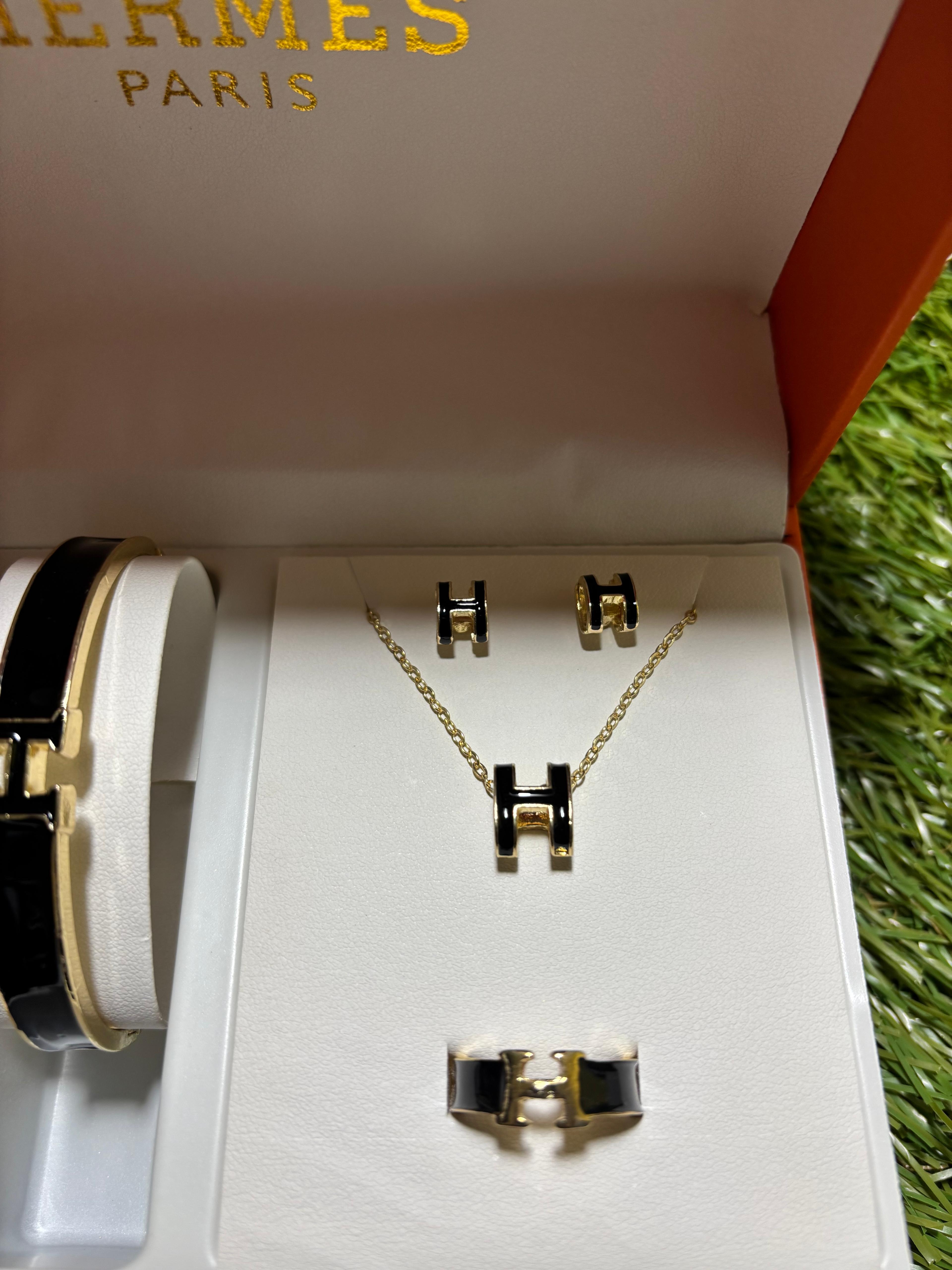 Hermes H Set Regalo Arancione