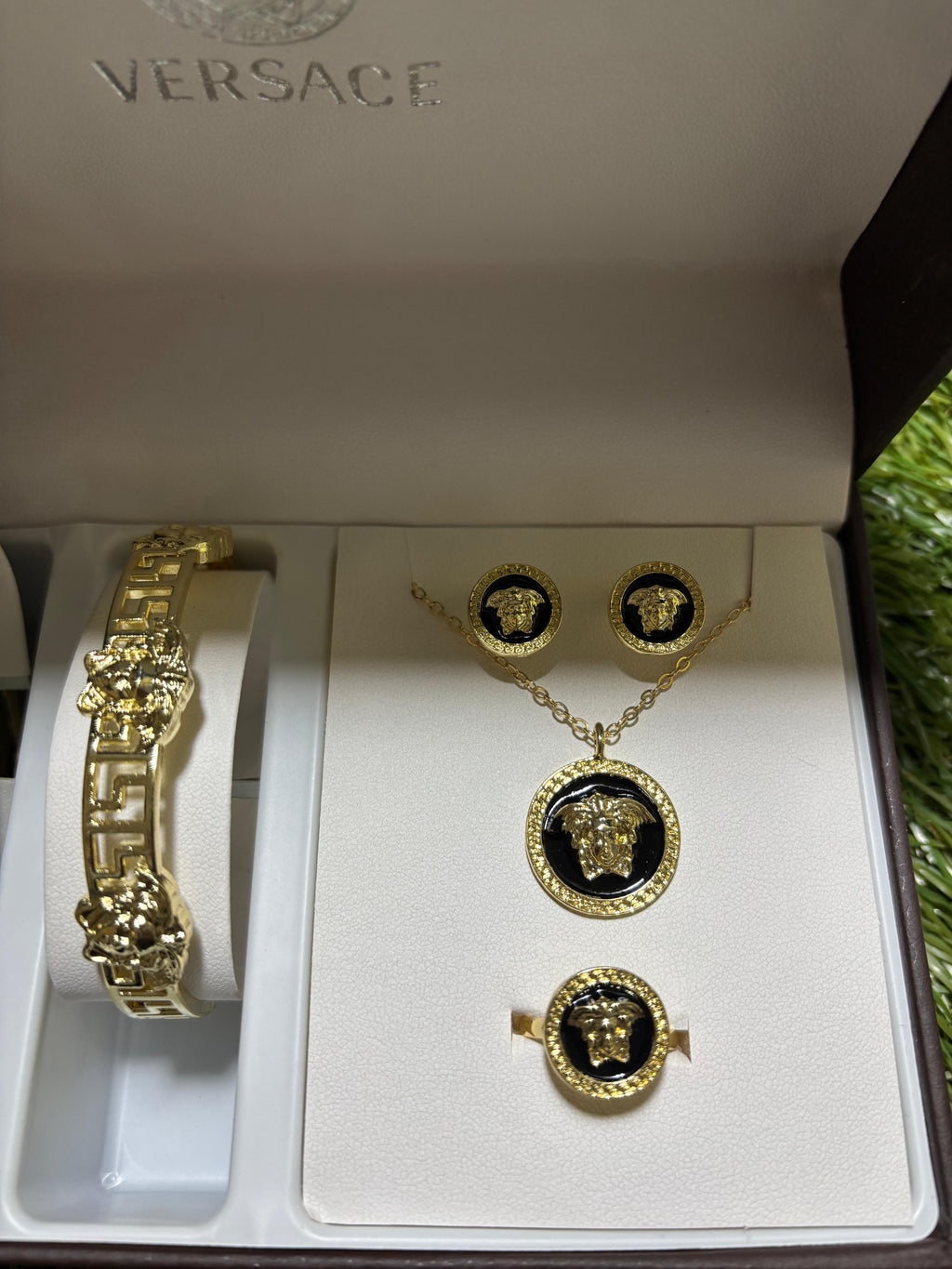 Versace Medusa Set Regalo Nero Oro