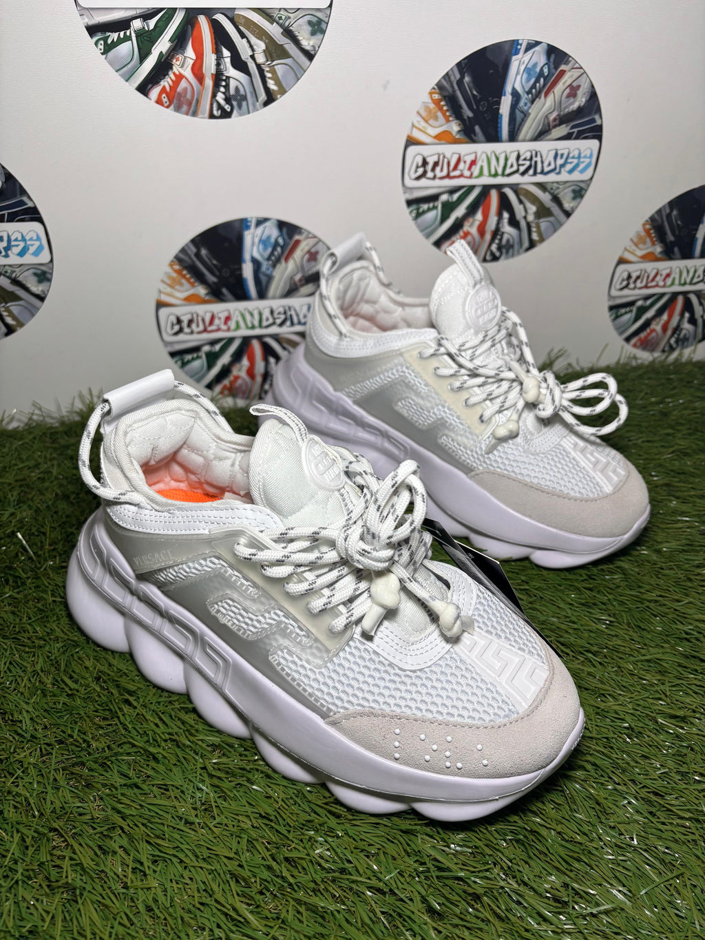 Versace Chain Reaction Bianco