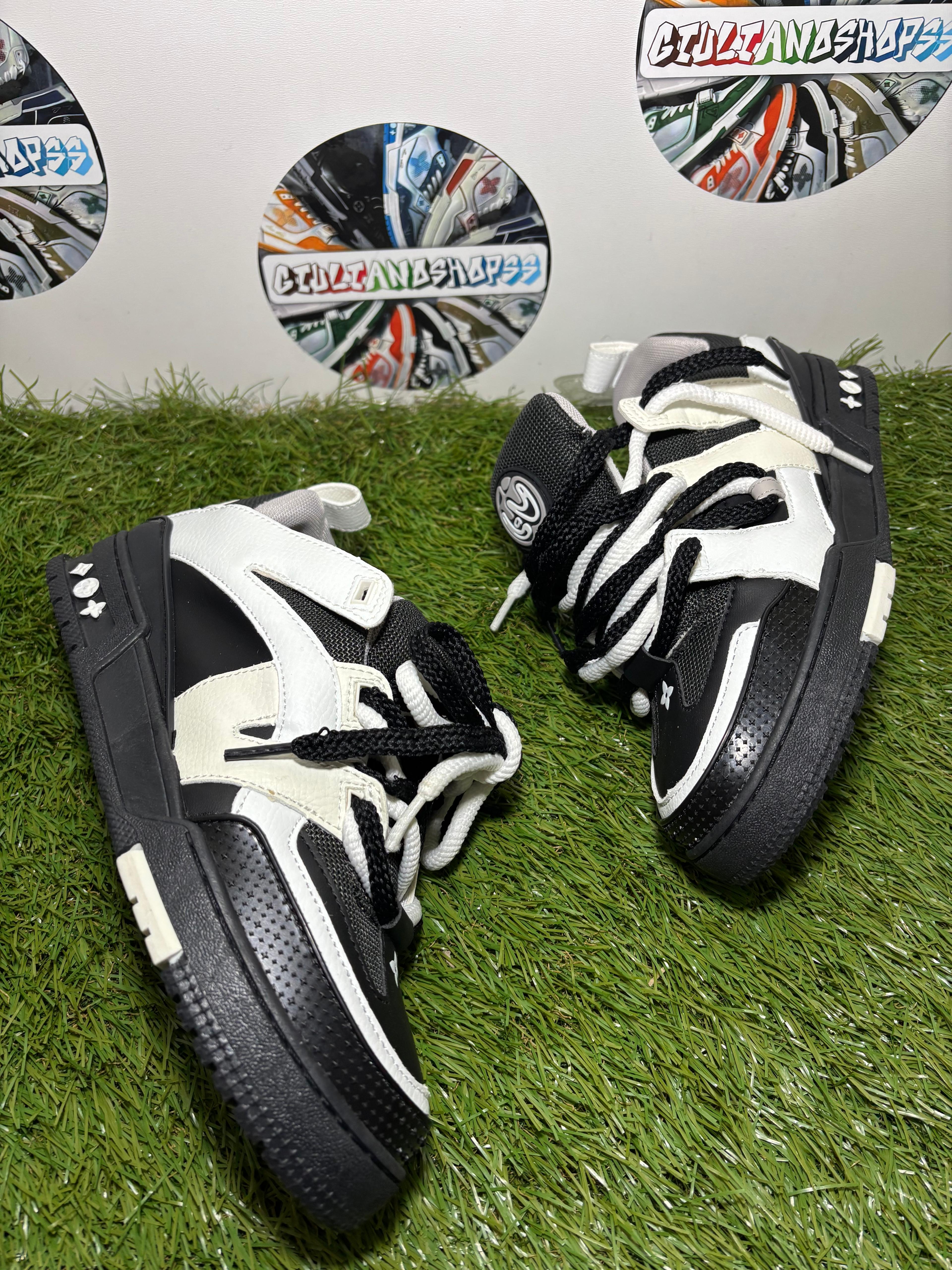 Louis Vuitton Trainer Nero Bianco