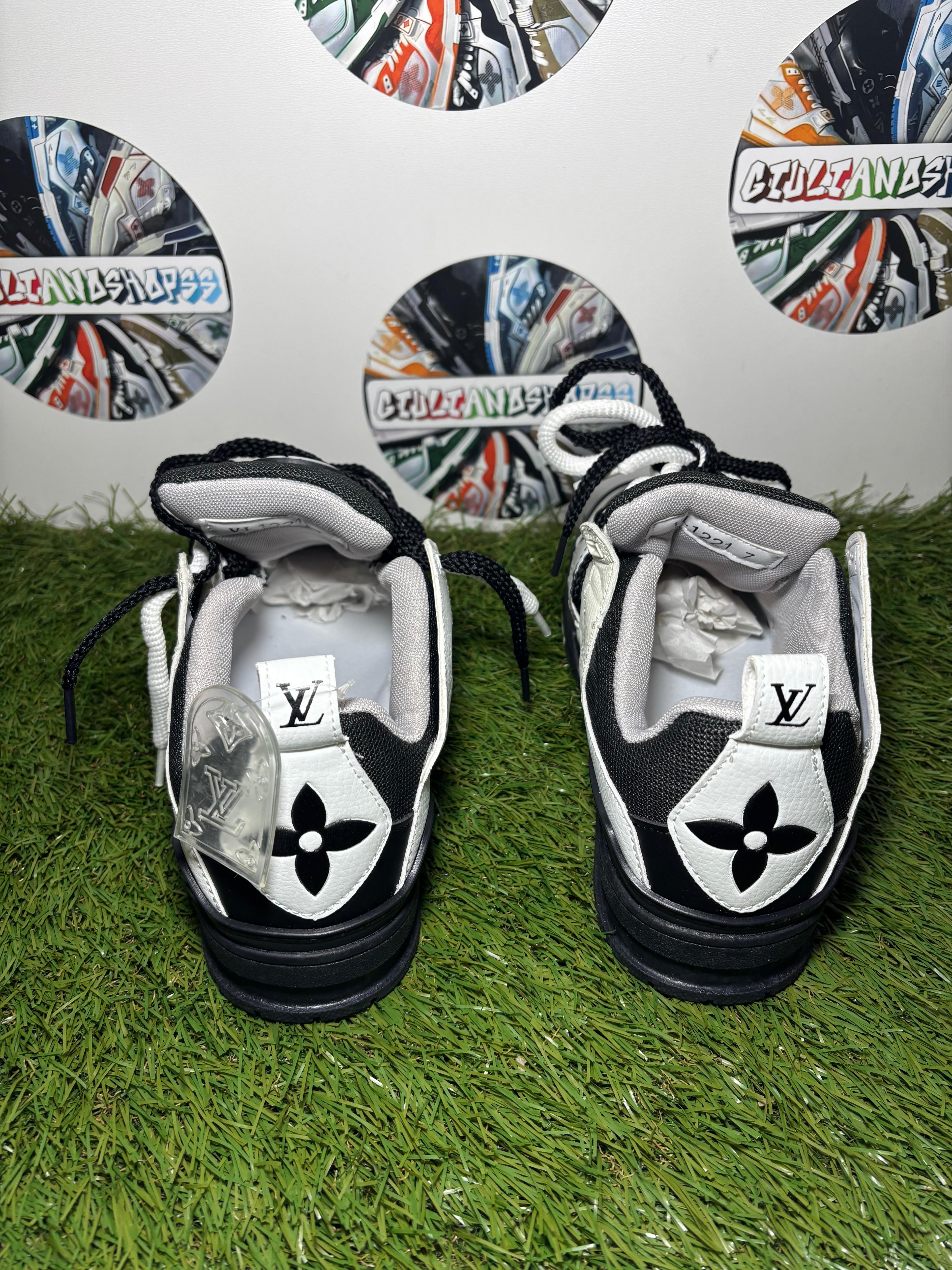 Louis Vuitton Trainer Nero Bianco
