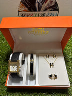 Hermes H Set Orologio Nero