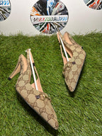 Gucci GG Slingback Beige