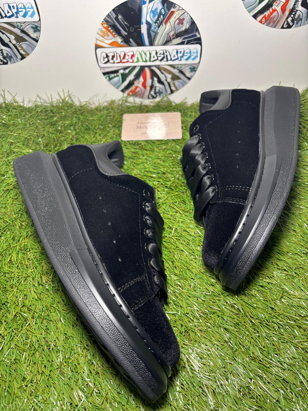 Alexander McQueen Oversized Nero Velluto