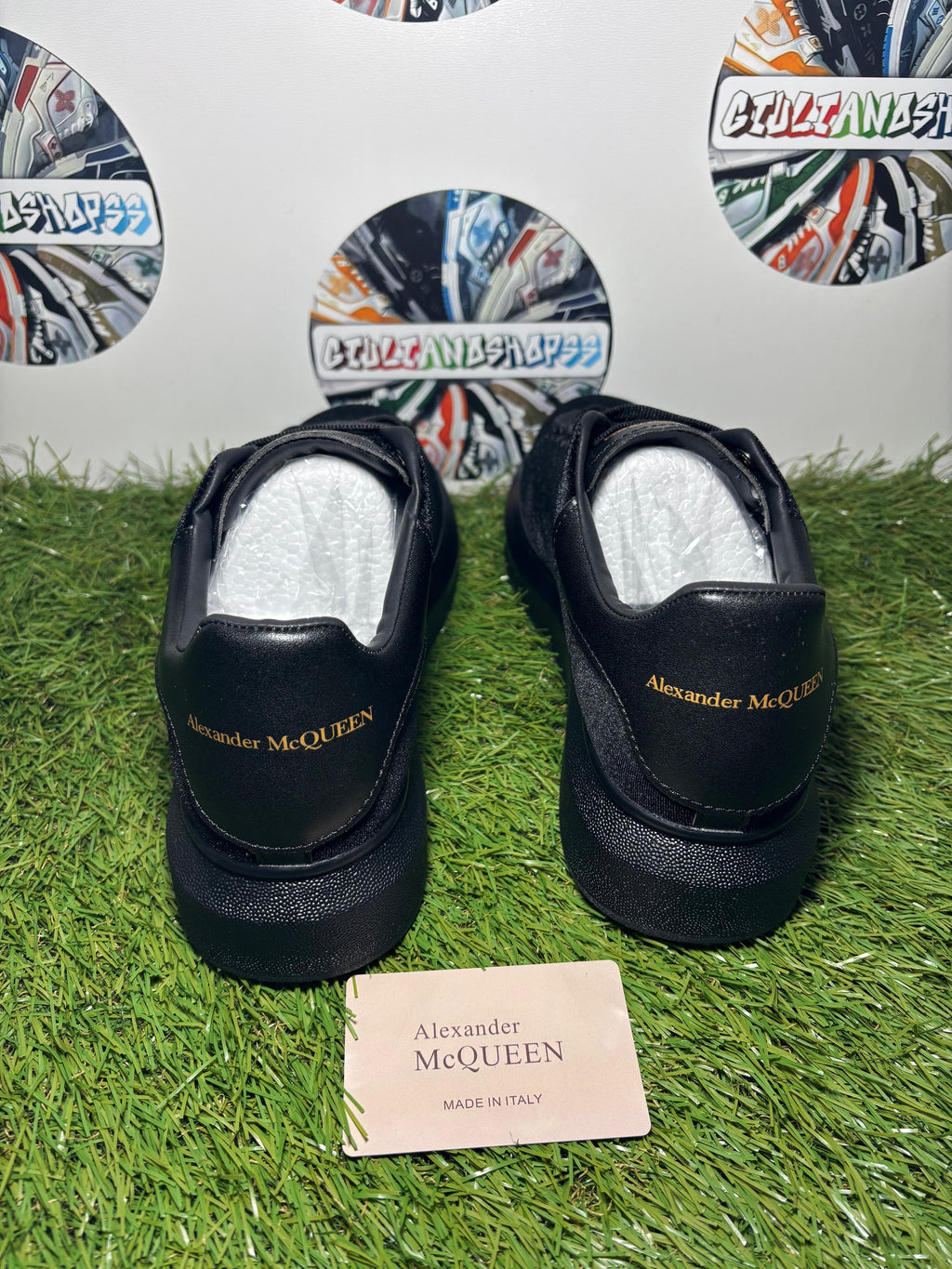 Alexander McQueen Oversized Nero Velluto