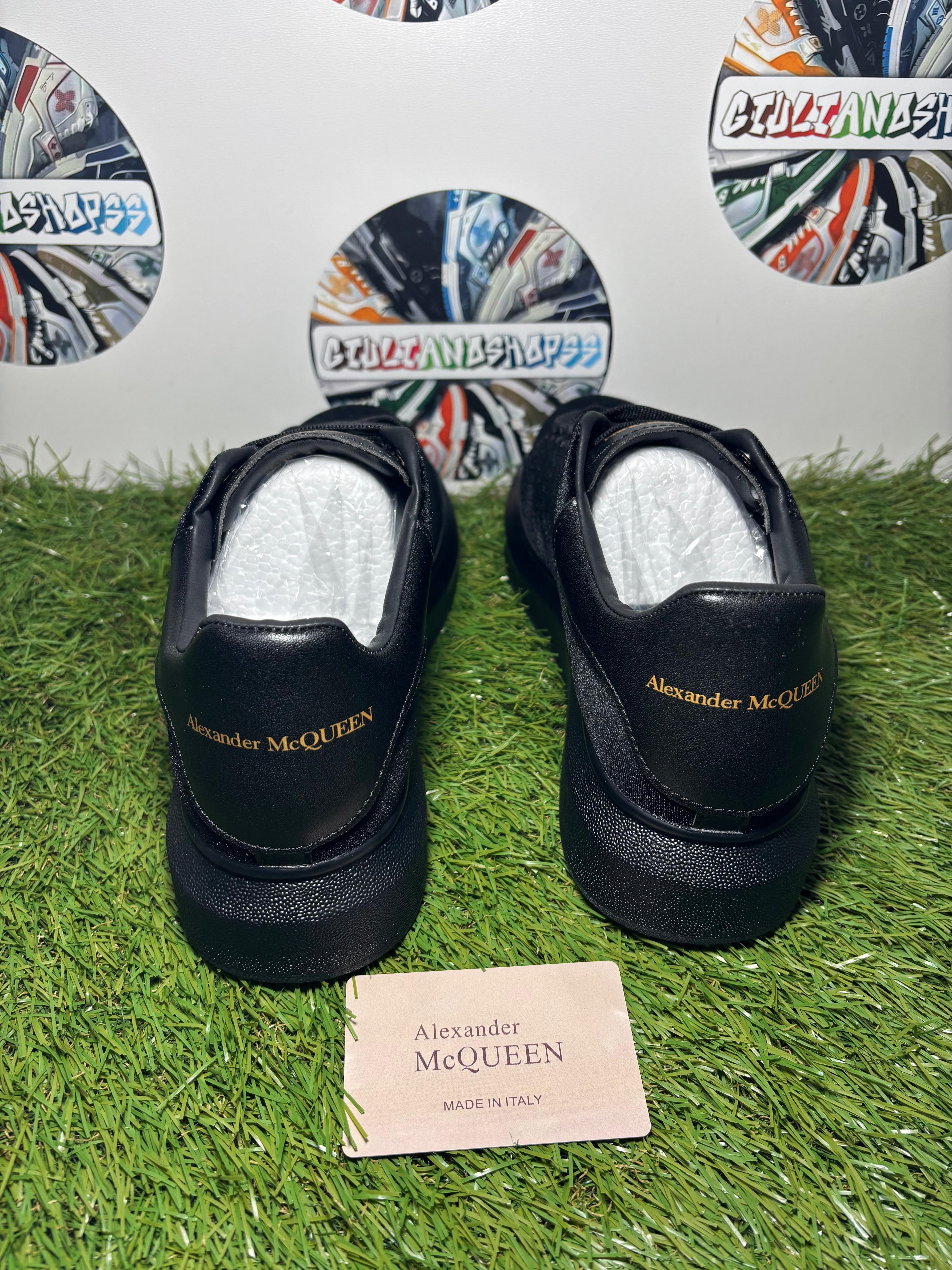 Alexander McQueen Oversized Nero Velluto