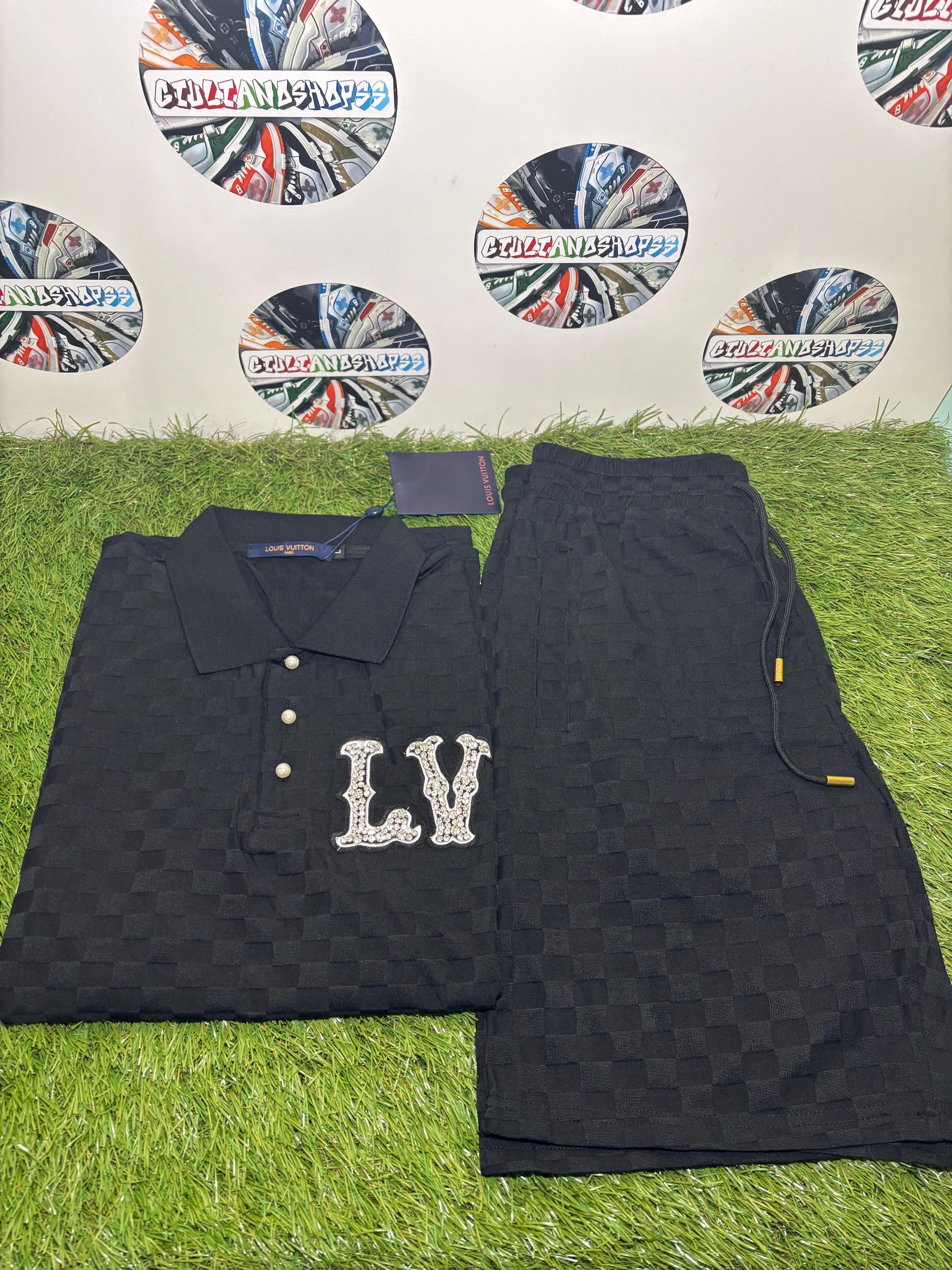 Louis Vuitton LV Polo Completo Damier Nero