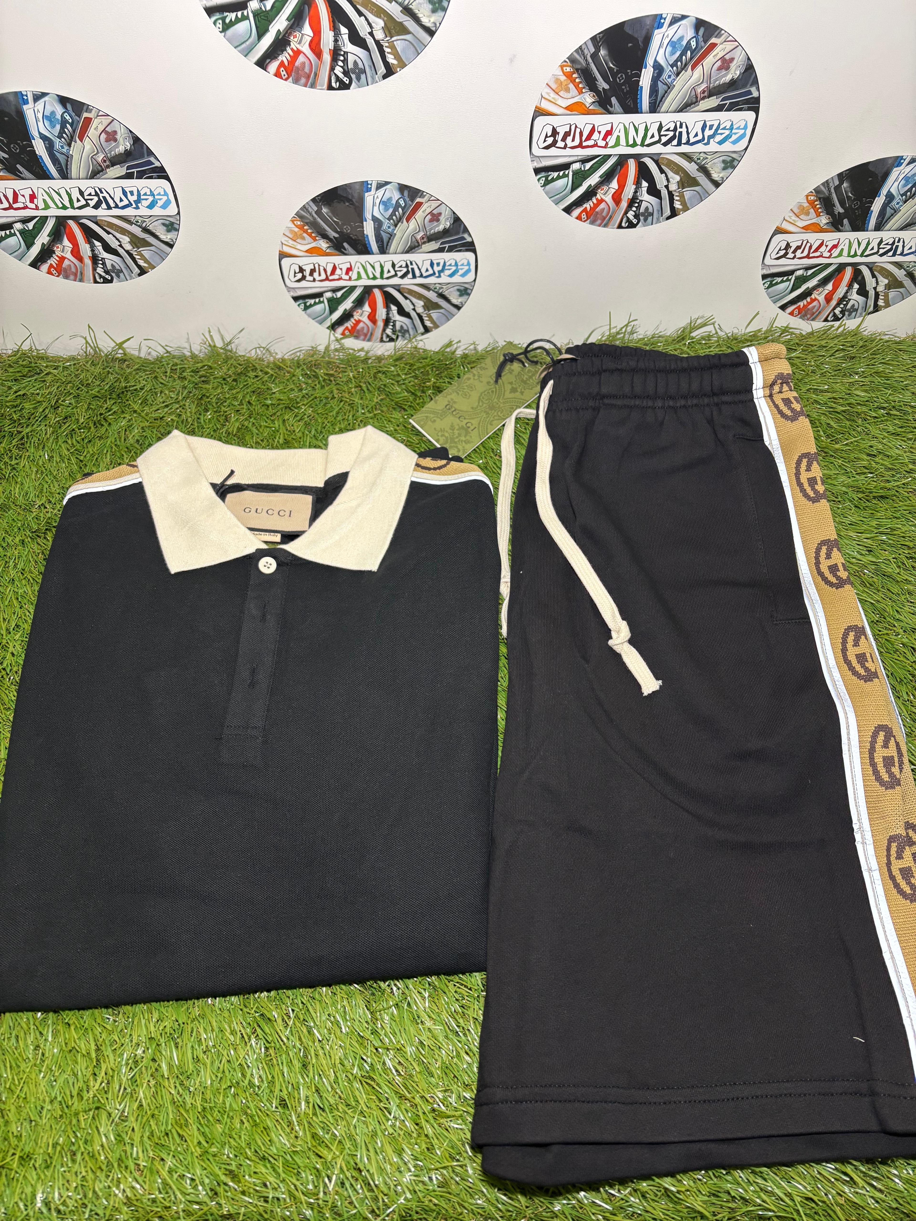 Gucci Polo Completo Nero Web