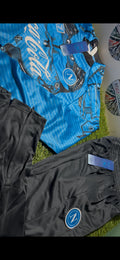 Tuta Calcio Napoli Coca Cola Azzurra E Nera
