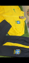 Tuta Brasile Nike Gialla Nera