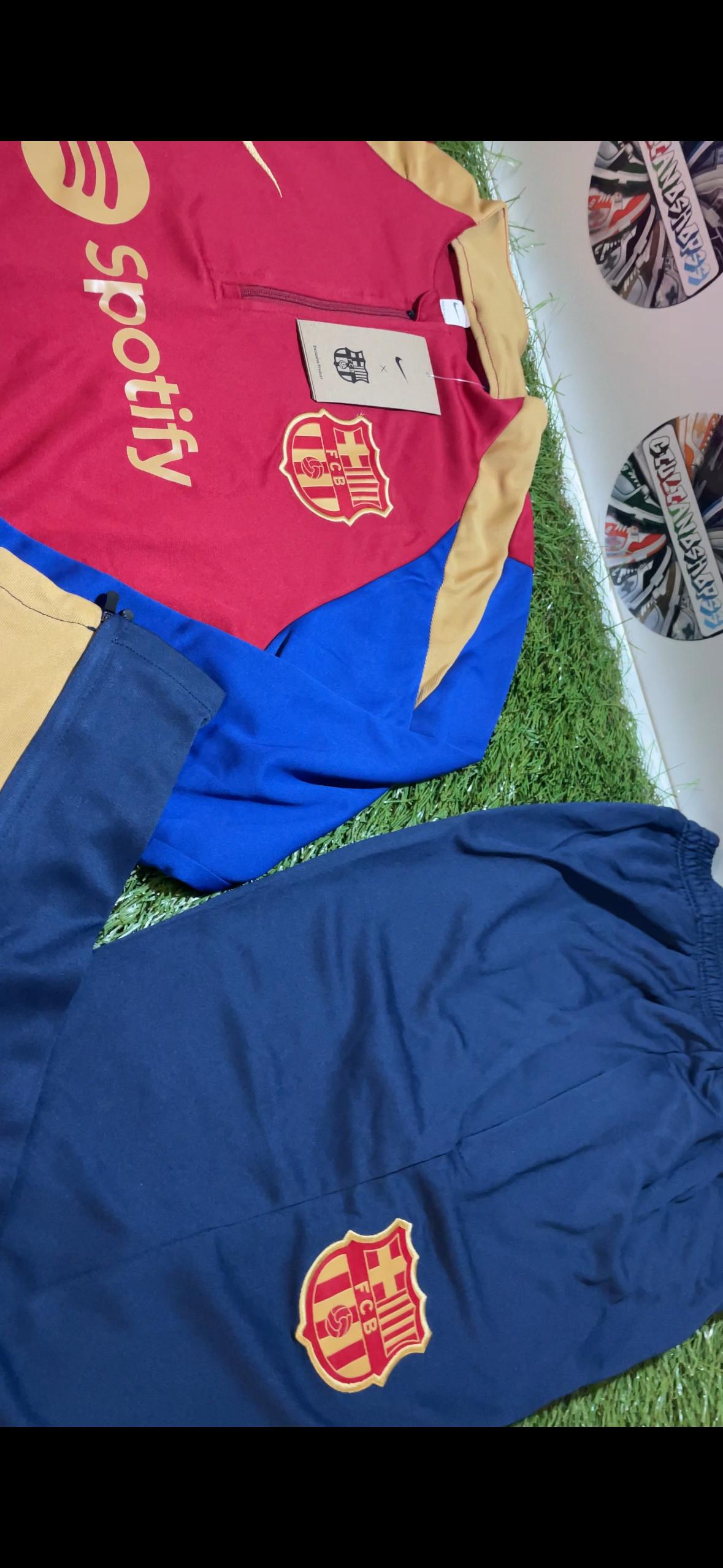 Tuta Barcellona Nike Bordeaux Blu