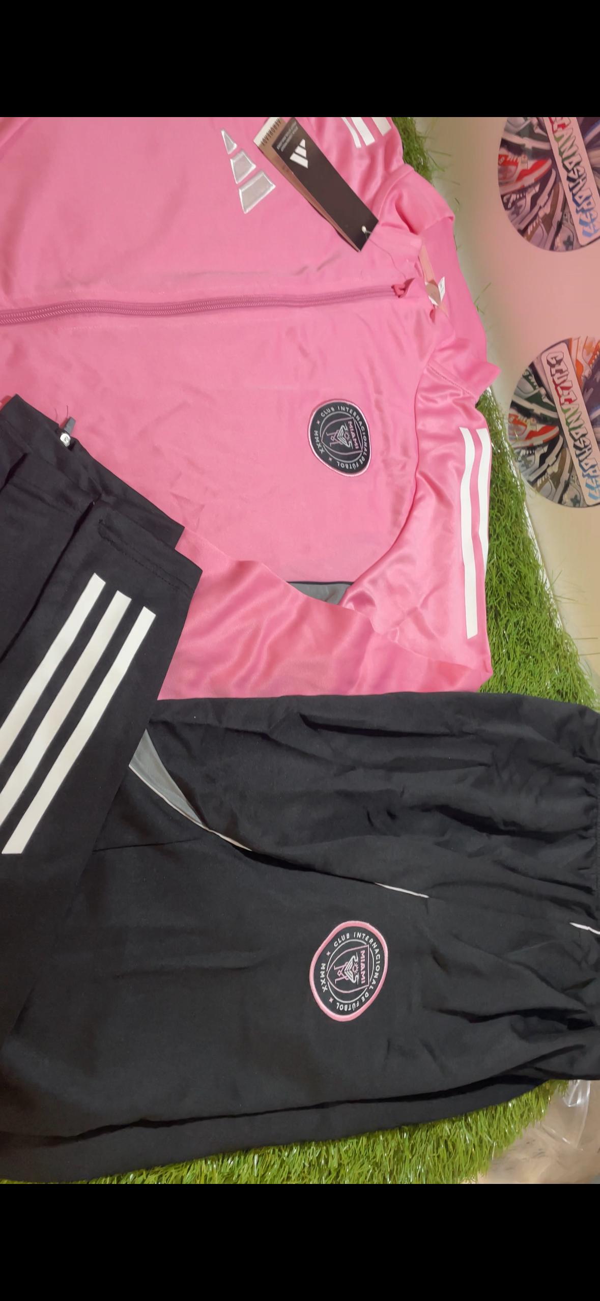 Tuta Inter Miami Adidas Rosa Nera