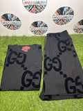 Gucci GG Maxi Completo Grigio Nero