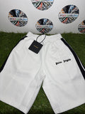 Palm Angels Shorts Bianchi Banda Nera
