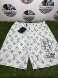 Louis Vuitton Swimming Shorts Bianchi Forever