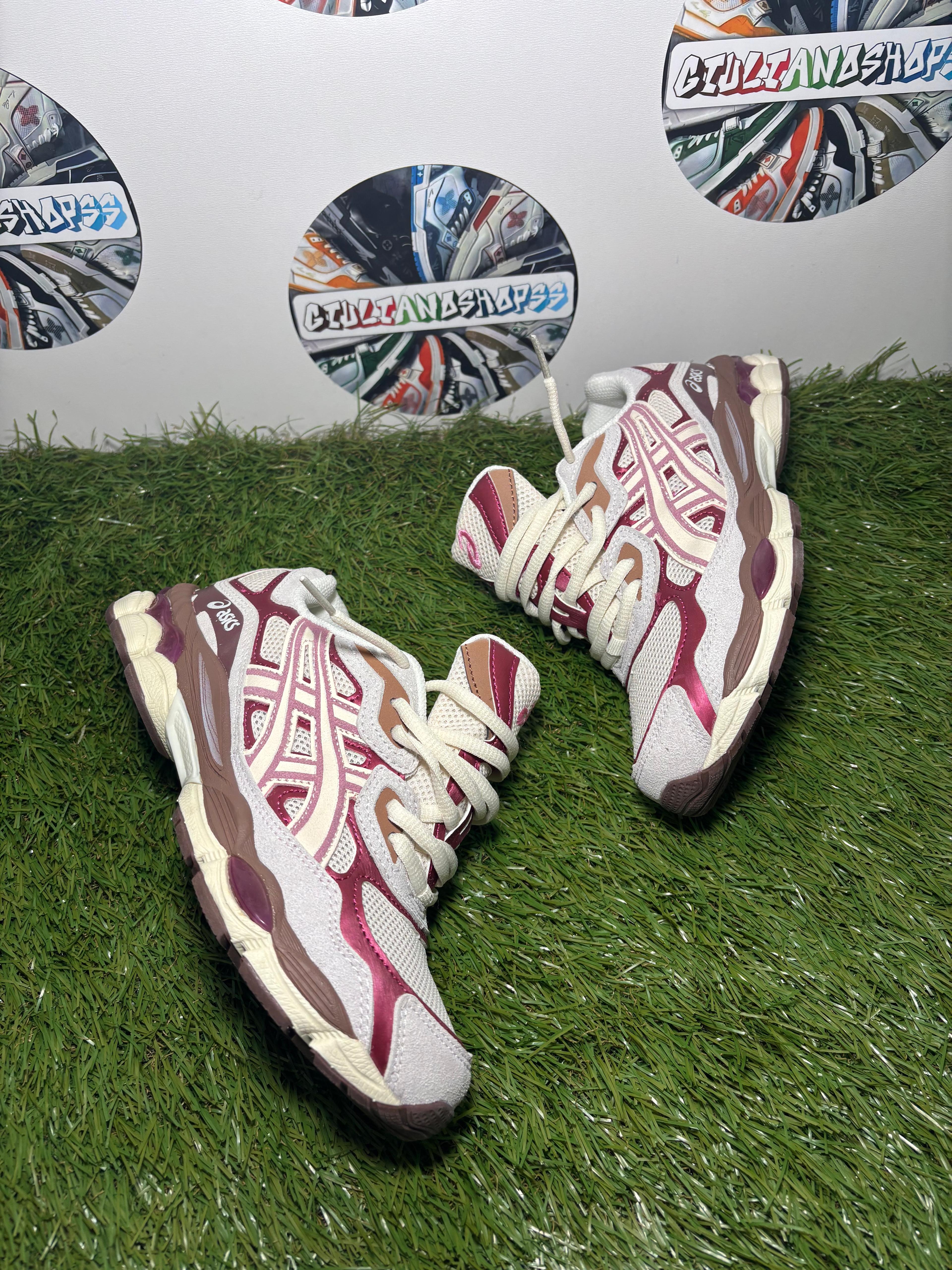 ASICS Gel-NYC - Crema/Burgundy/Rosa