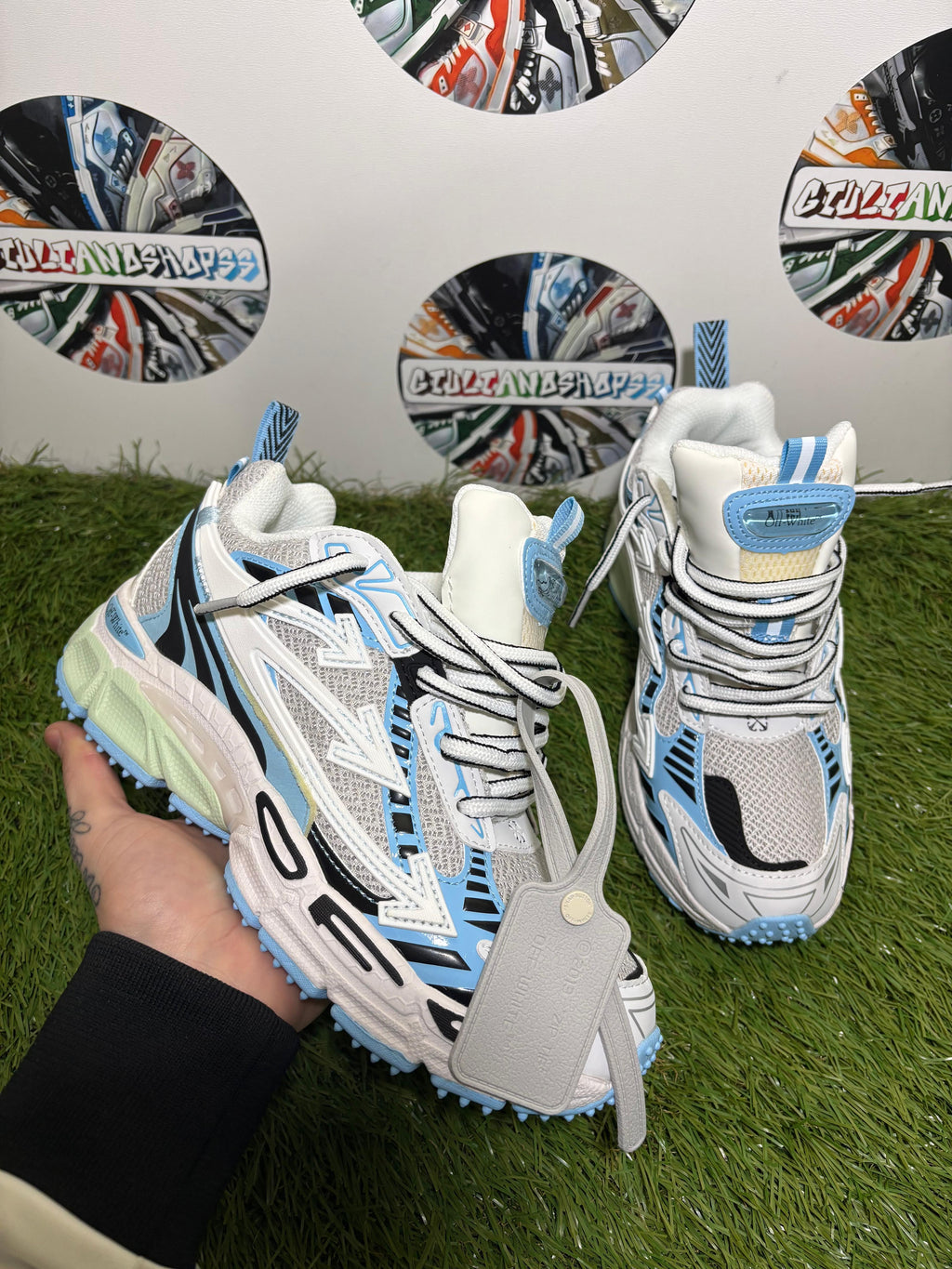 Balenciaga 3XL Sneaker - Bianca/Azzurra/Mint