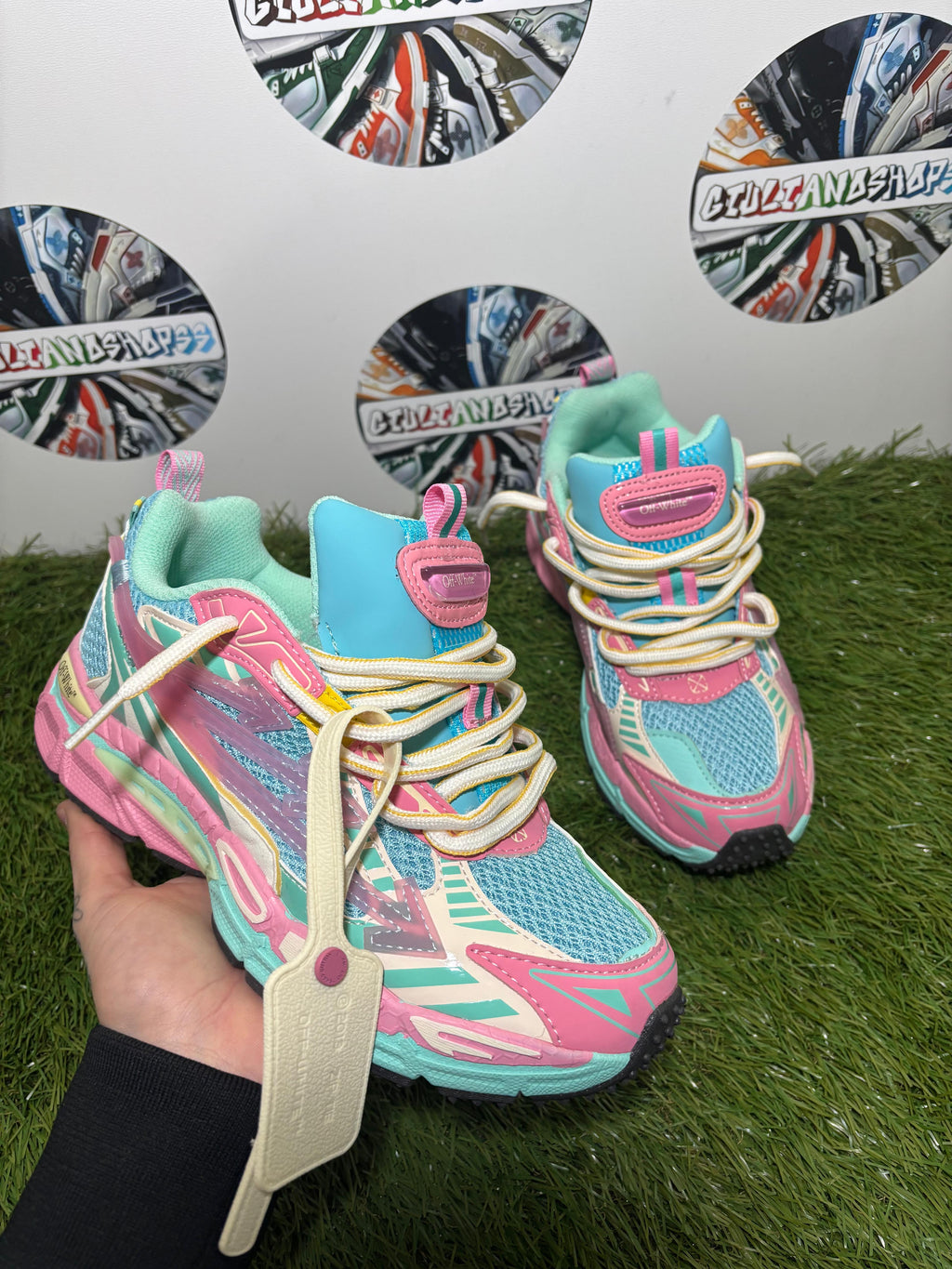 Balenciaga 3XL Sneaker - Rosa/Turchese Multicolor