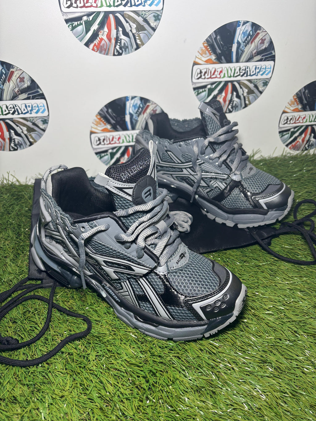 Balenciaga Runner Sneaker - Grigia Scura/Gunmetal