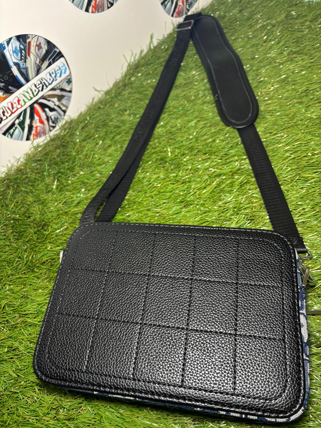 Dior Safari Messenger Oblique Blu Chiaro