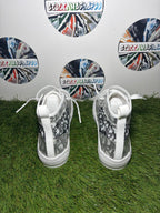 Dior B23 High-Top Sneaker - Oblique Grey/White
