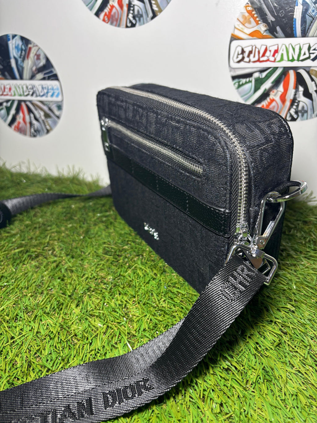 Dior Rider Messenger Oblique Nero