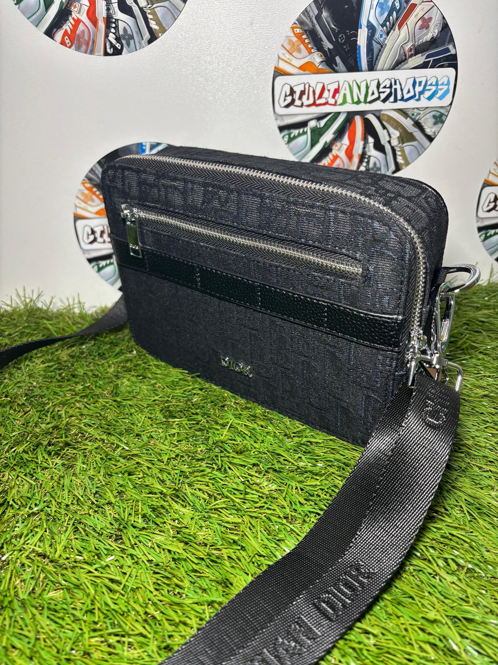 Dior Rider Messenger Oblique Nero