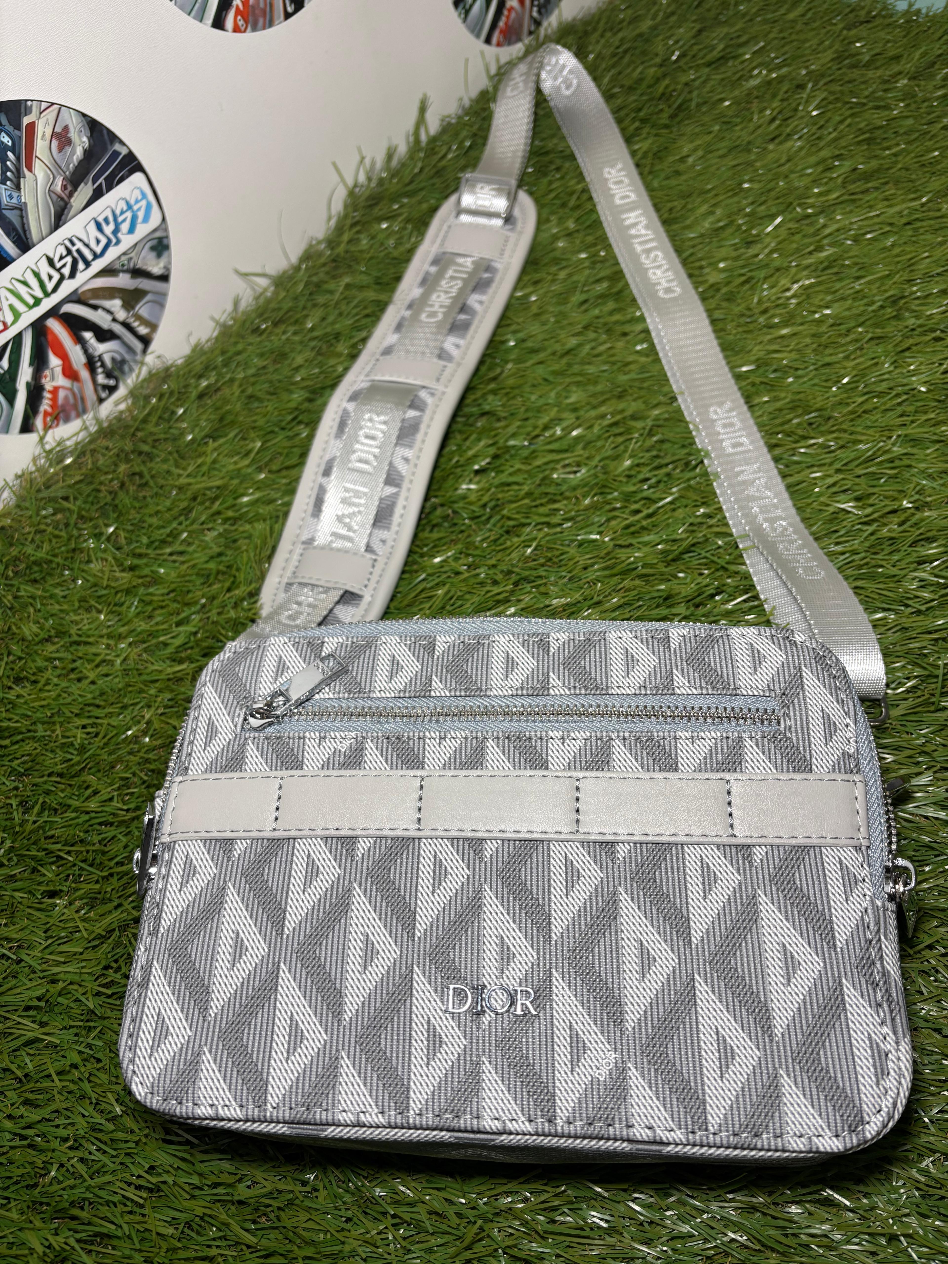 Dior Rider Messenger CD Diamond Grigio