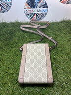 Gucci Horsebit 1955 Phone Bag Beige