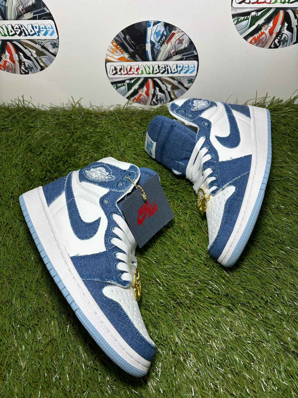 Nike Air Jordan 1 High OG - Denim Blue/White