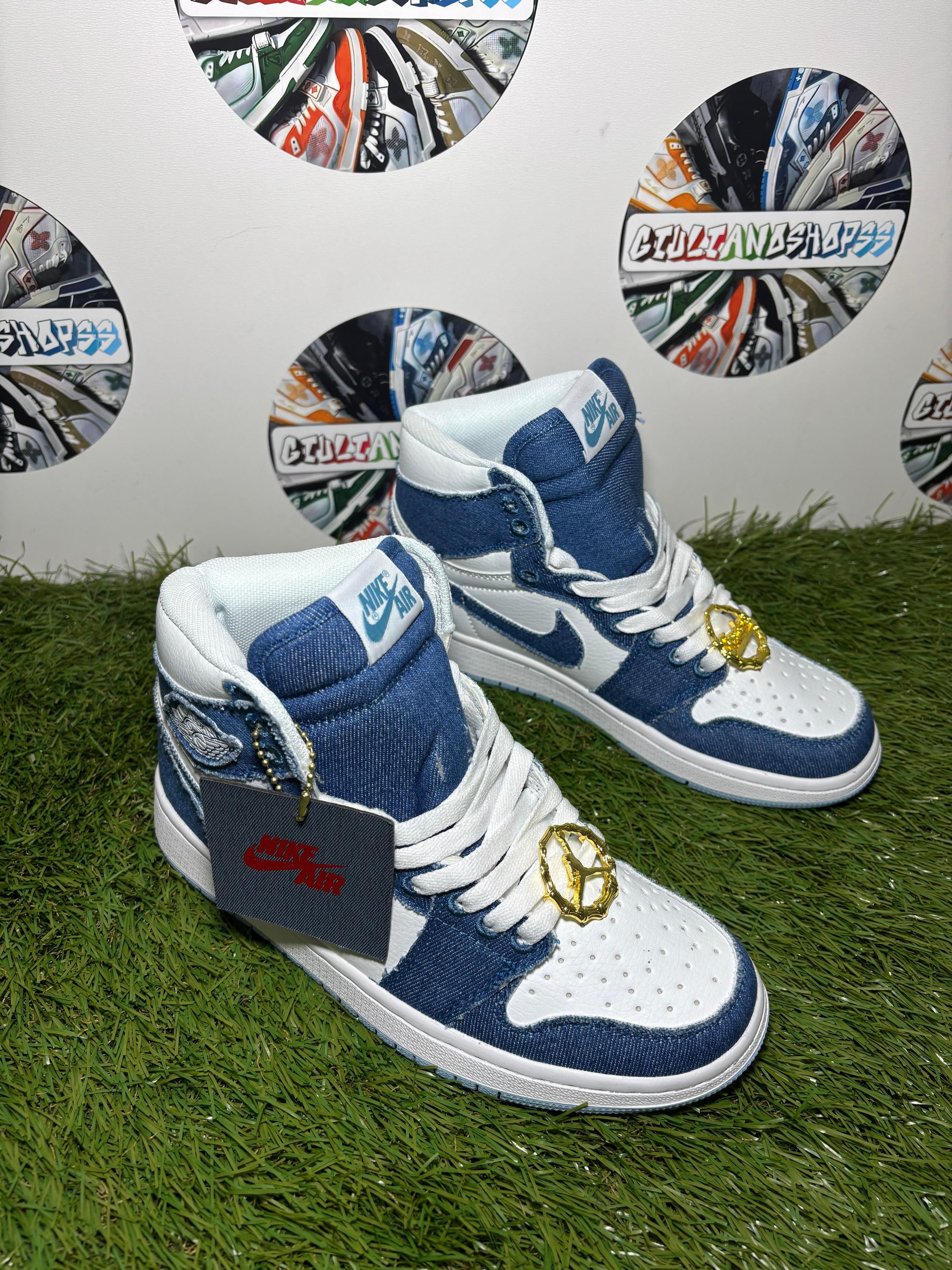 Nike Air Jordan 1 High OG - Denim Blue/White