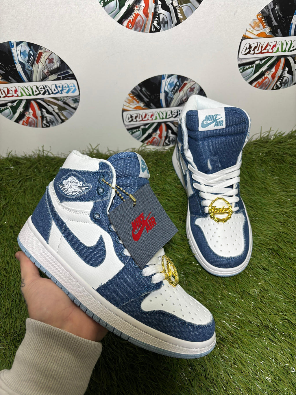 Nike Air Jordan 1 High OG - Denim Blue/White