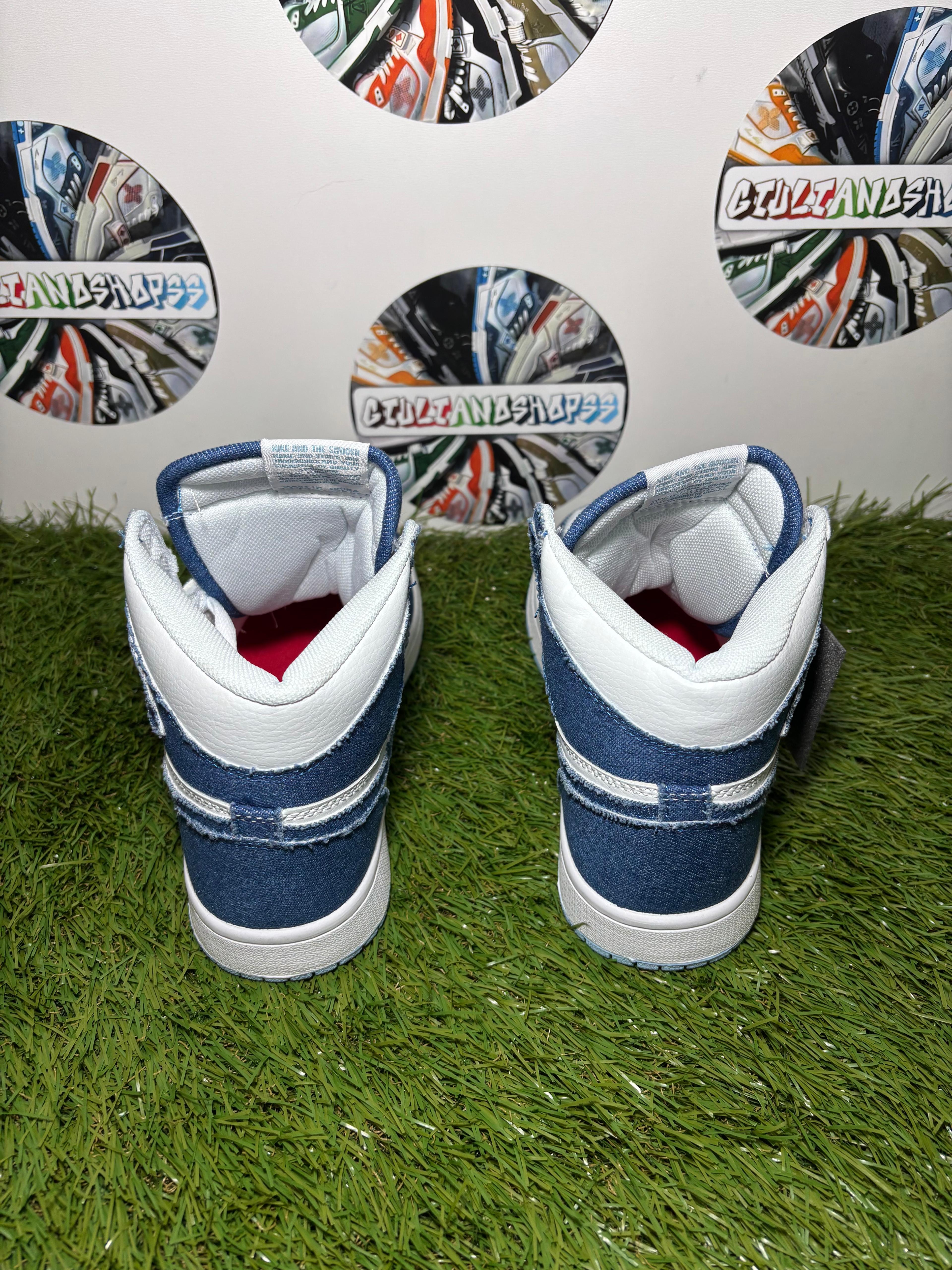 Nike Air Jordan 1 High OG - Denim Blue/White