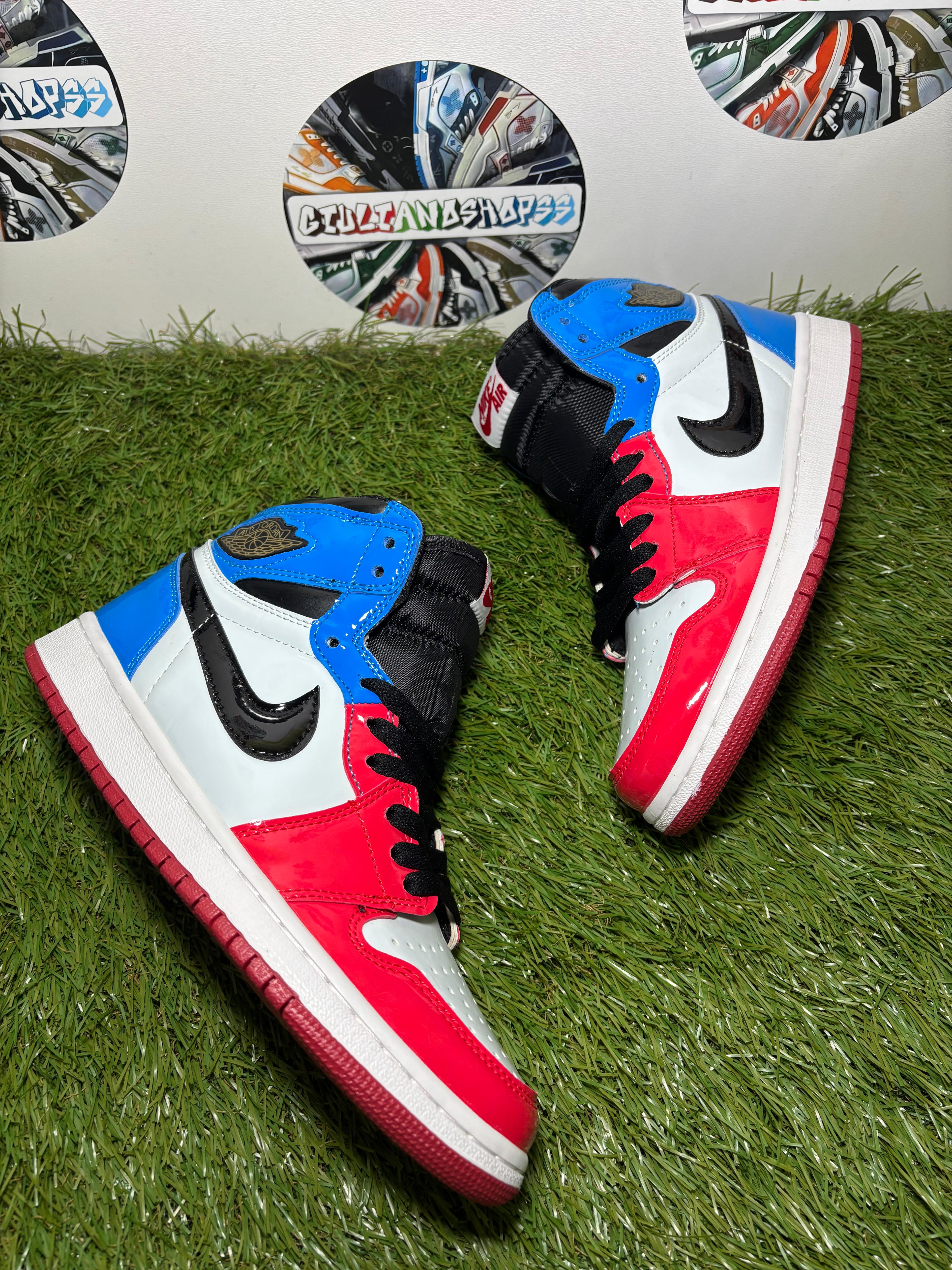 Nike Air Jordan 1 High OG - Fearless Red/Blue