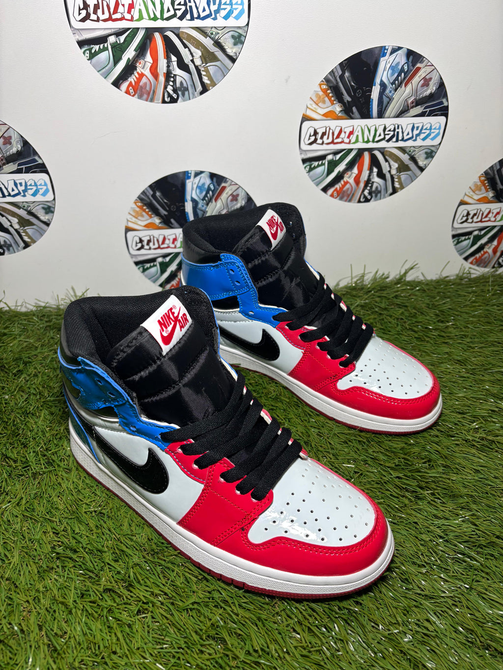 Nike Air Jordan 1 High OG - Fearless Red/Blue