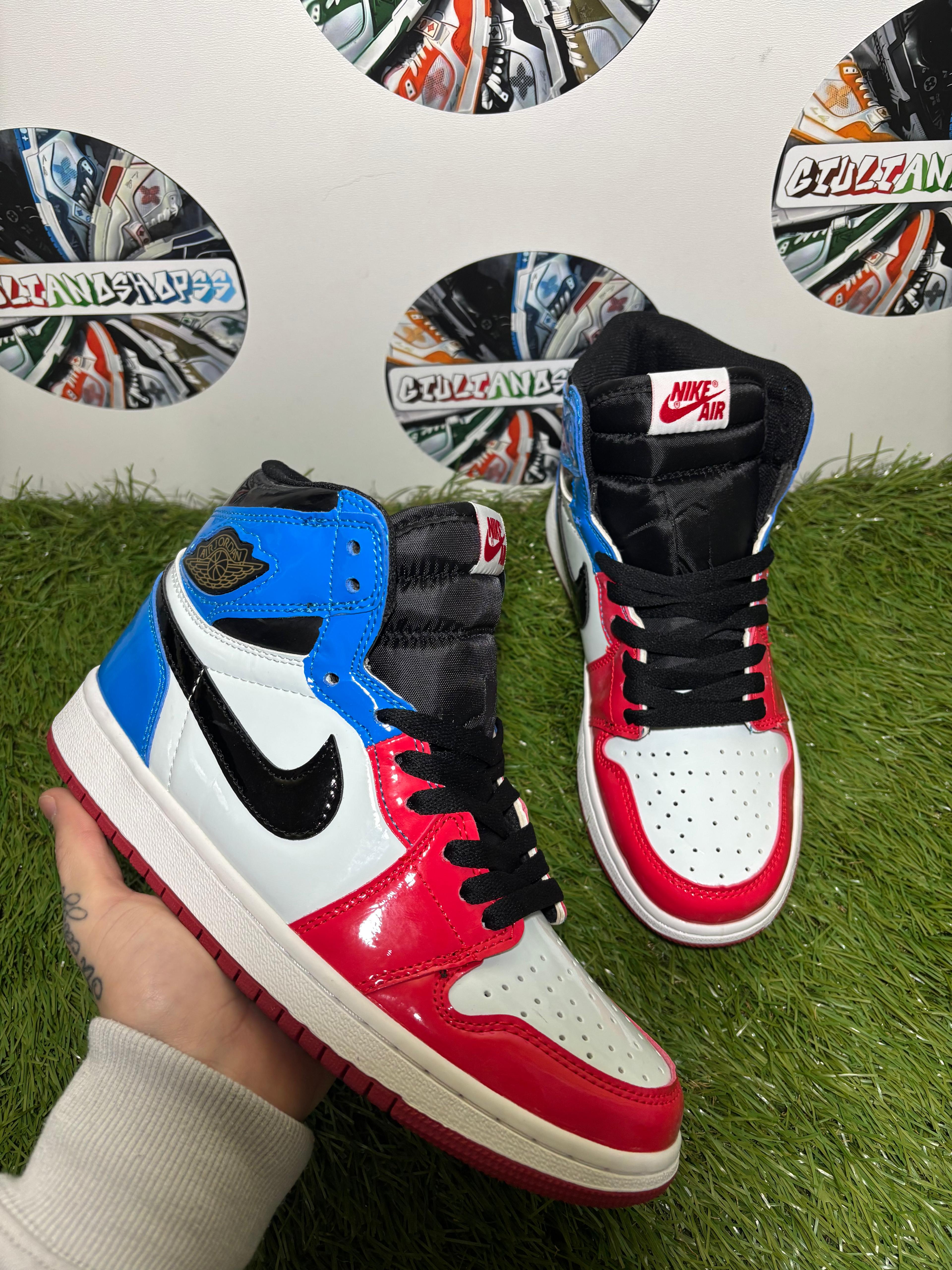 Nike Air Jordan 1 High OG - Fearless Red/Blue