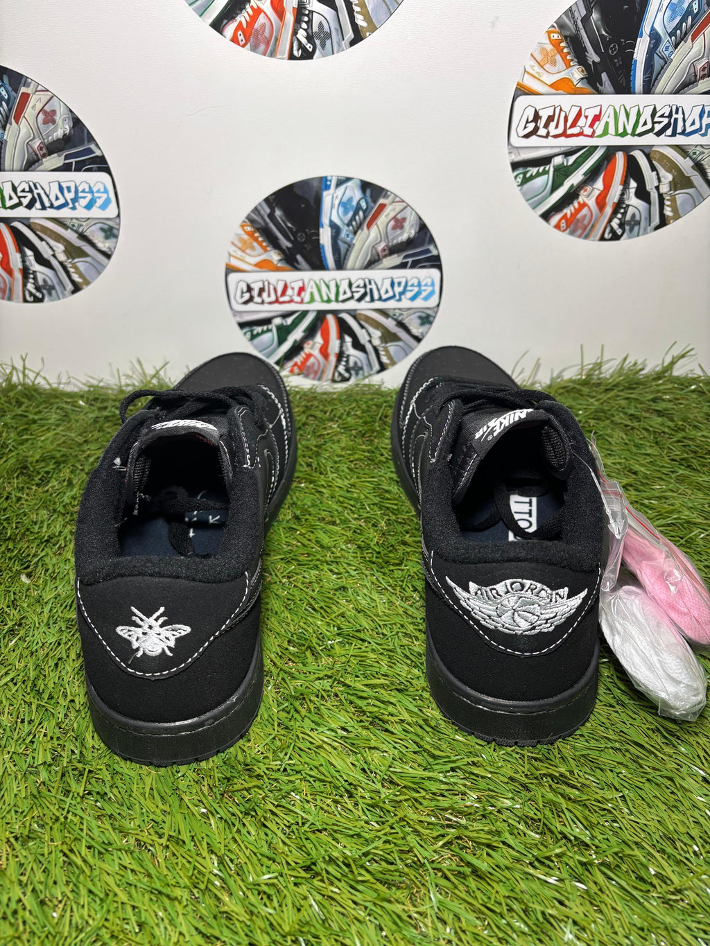 Nike Air Jordan 1 Low x Dior - Triple Black
