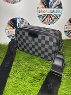 Louis Vuitton Alpha Wearable Wallet Damier Graphite