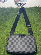 Louis Vuitton Alpha Wearable Wallet Damier Graphite