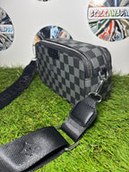 Louis Vuitton Alpha Wearable Wallet Damier Graphite