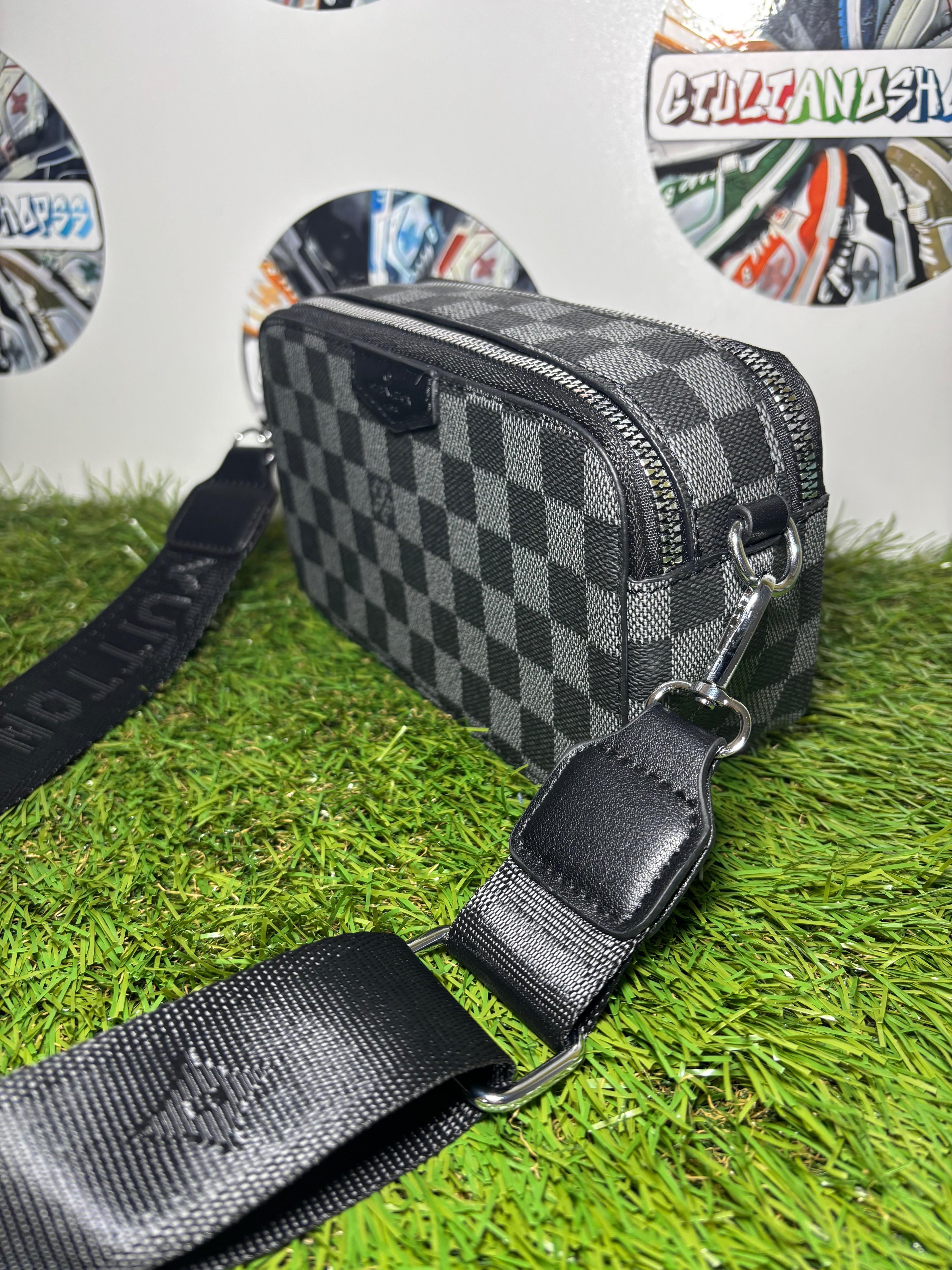 Louis Vuitton Alpha Wearable Wallet Damier Graphite