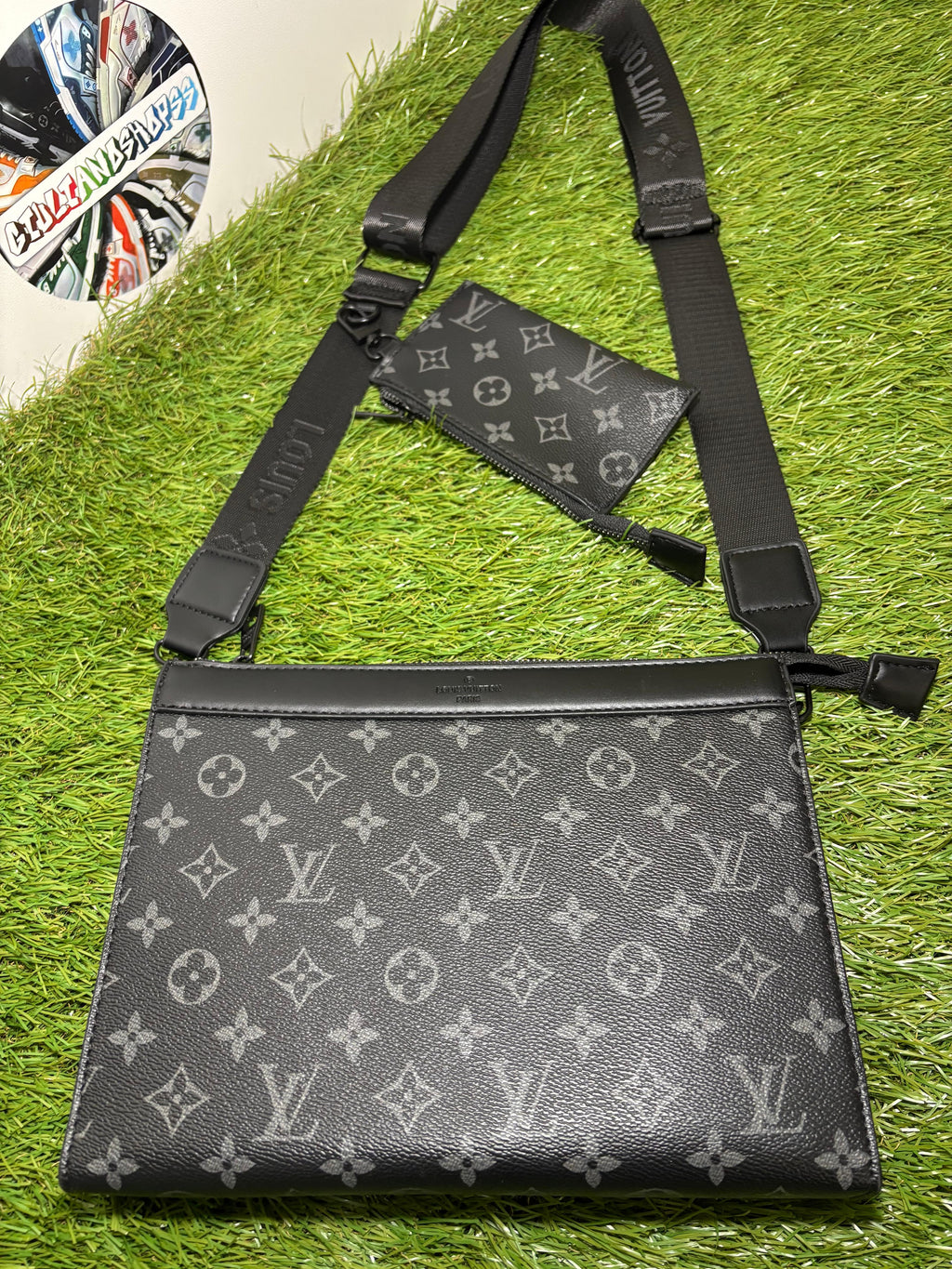 Louis Vuitton Duo Messenger Eclipse Nero