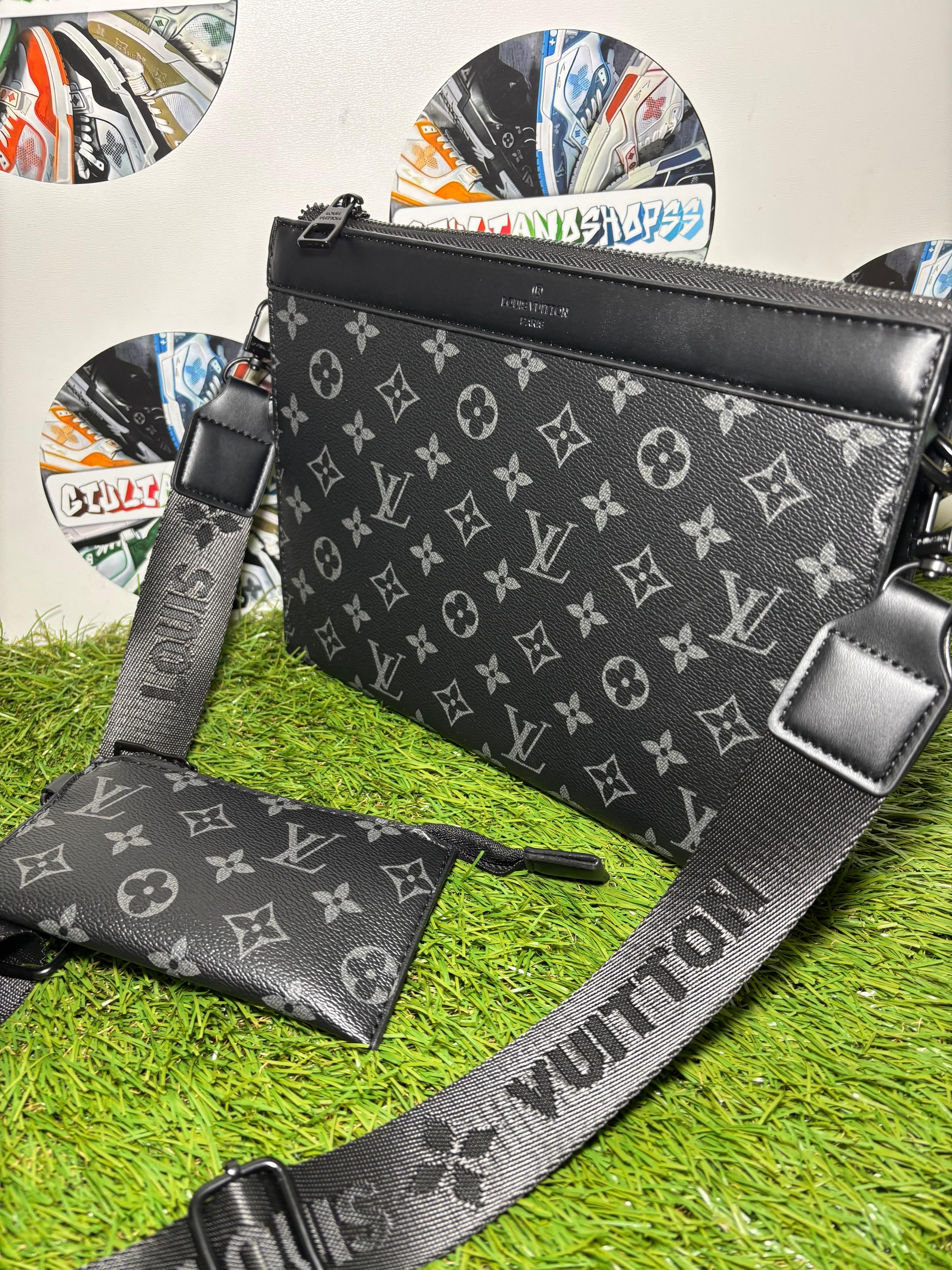 Louis Vuitton Duo Messenger Eclipse Nero