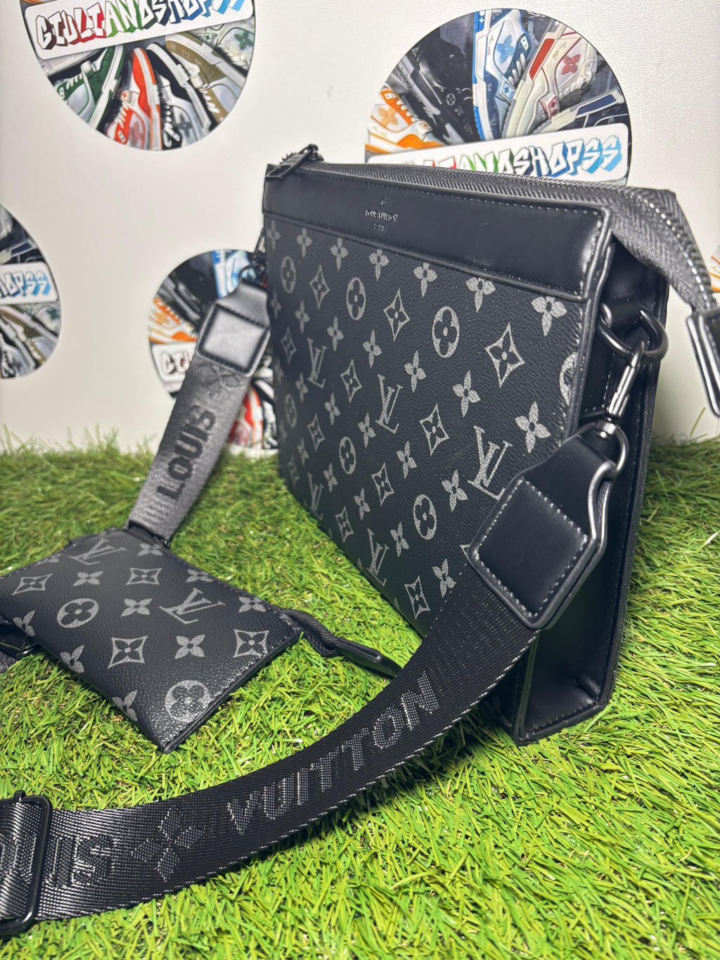 Louis Vuitton Duo Messenger Eclipse Nero