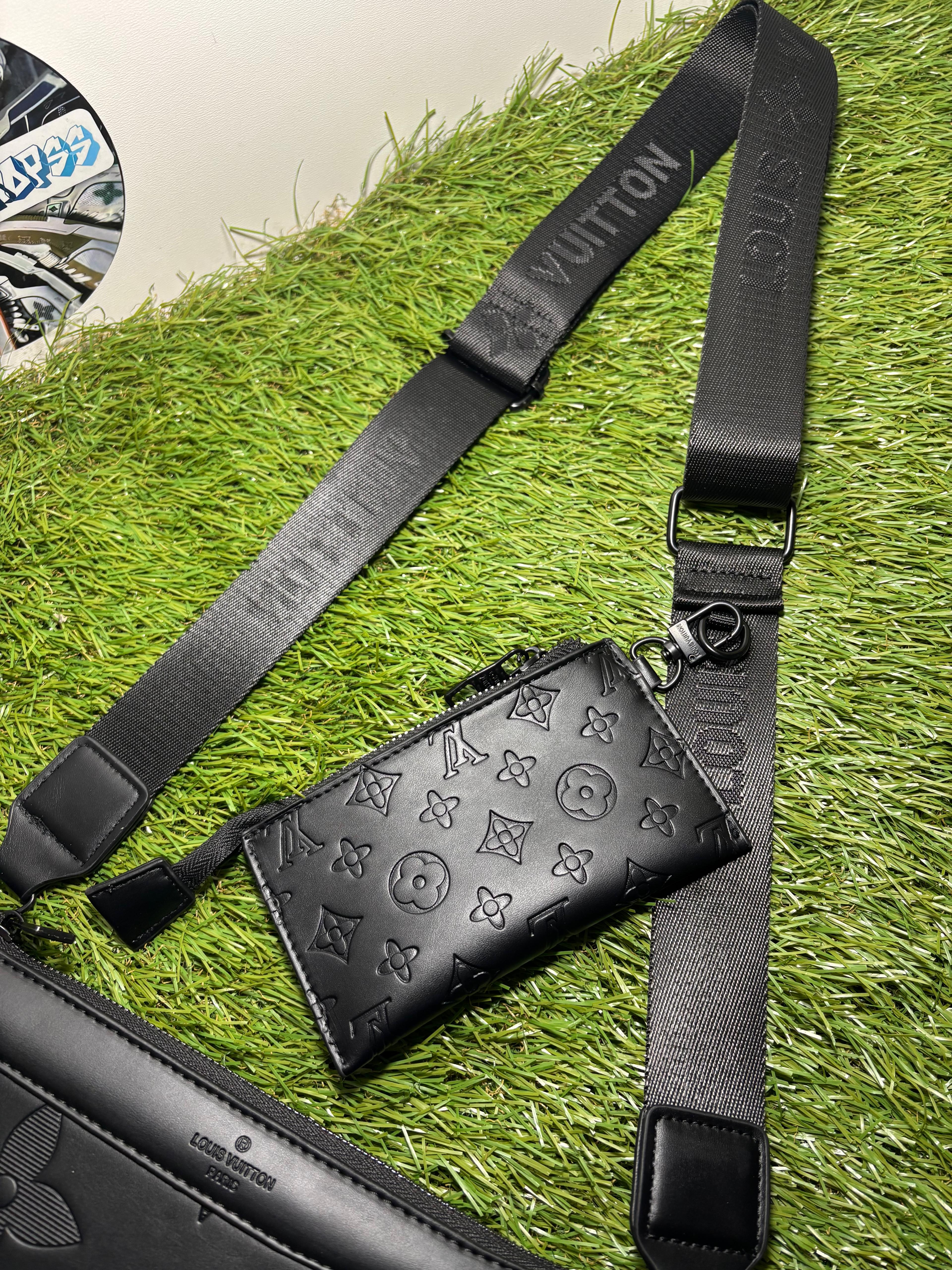 Louis Vuitton Duo Messenger Empreinte Giant Nero