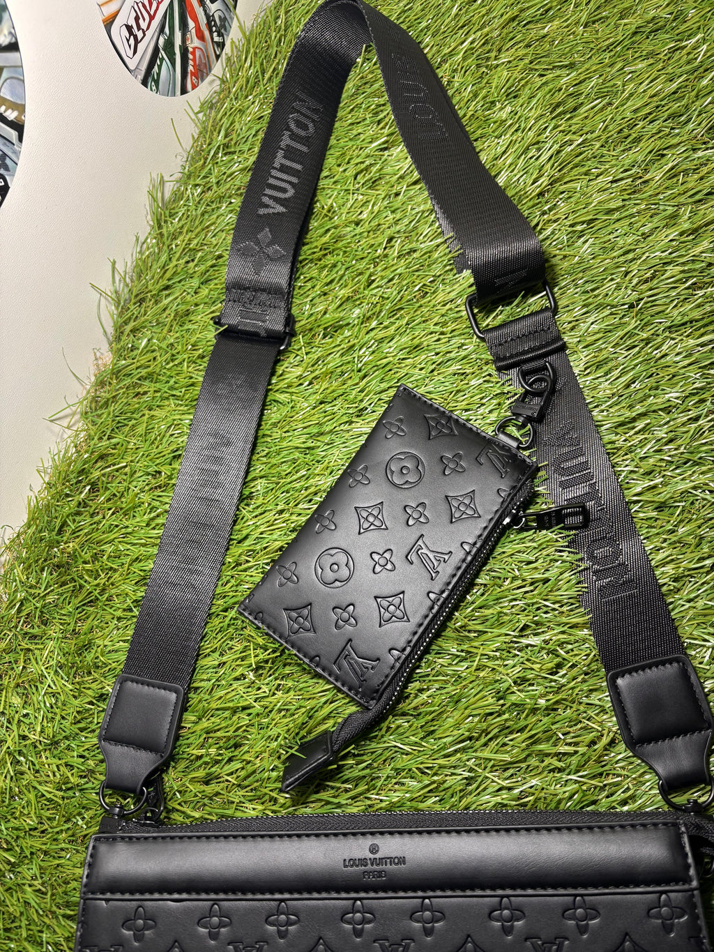 Louis Vuitton Duo Messenger Shadow Nero