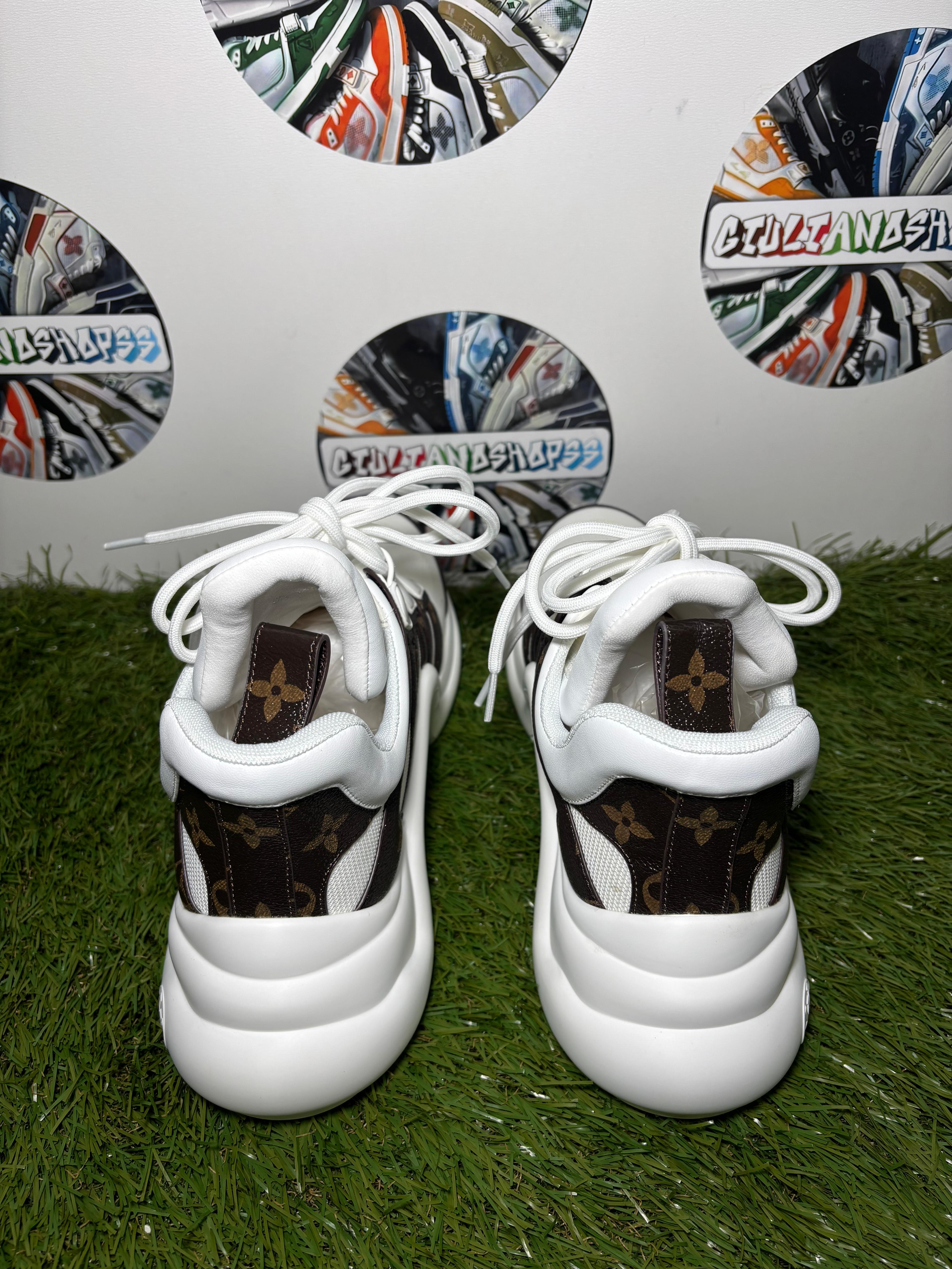 Louis Vuitton Archlight Sneaker - Bianca/Brown Monogram