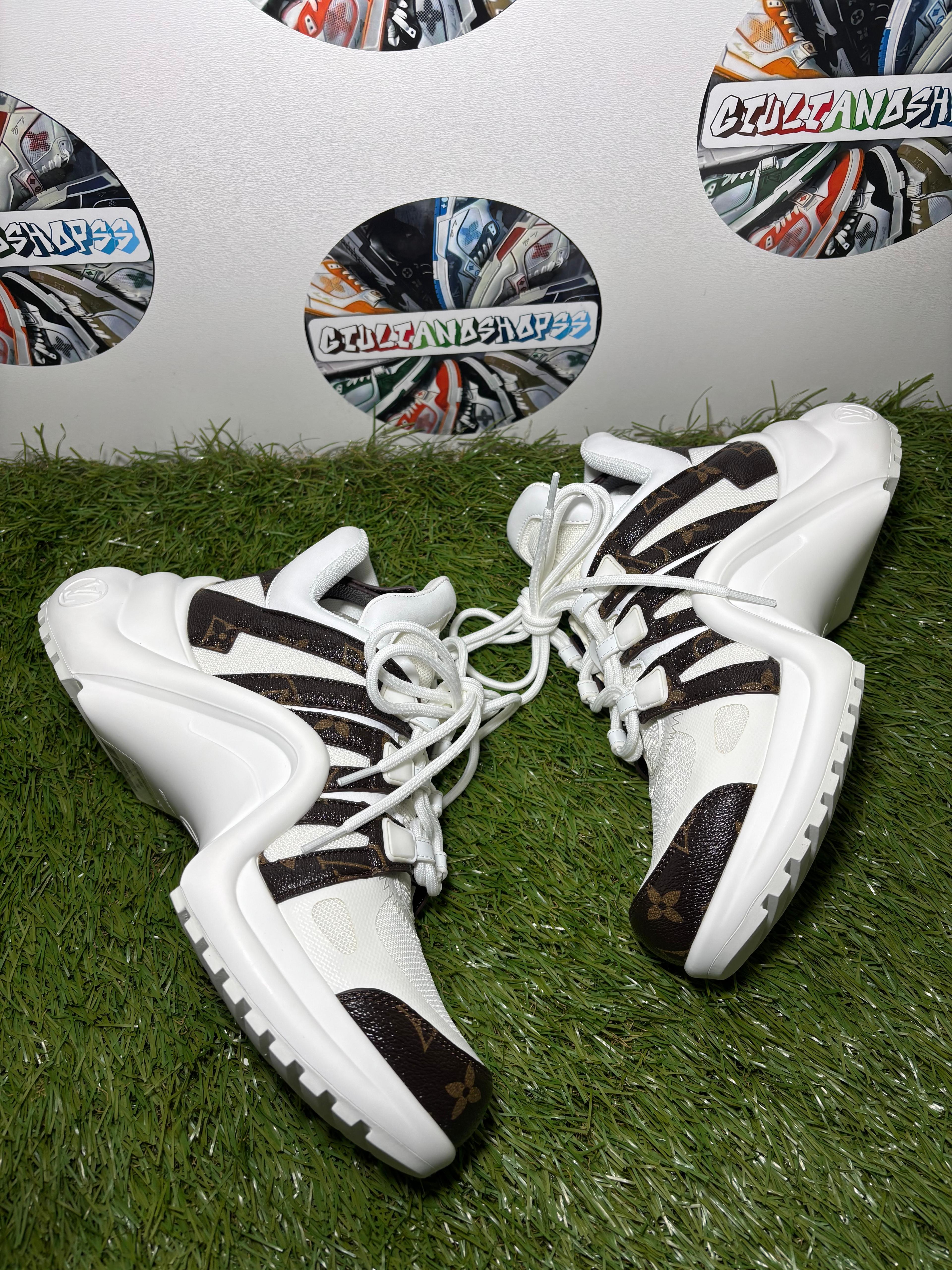 Louis Vuitton Archlight Sneaker - Bianca/Brown Monogram